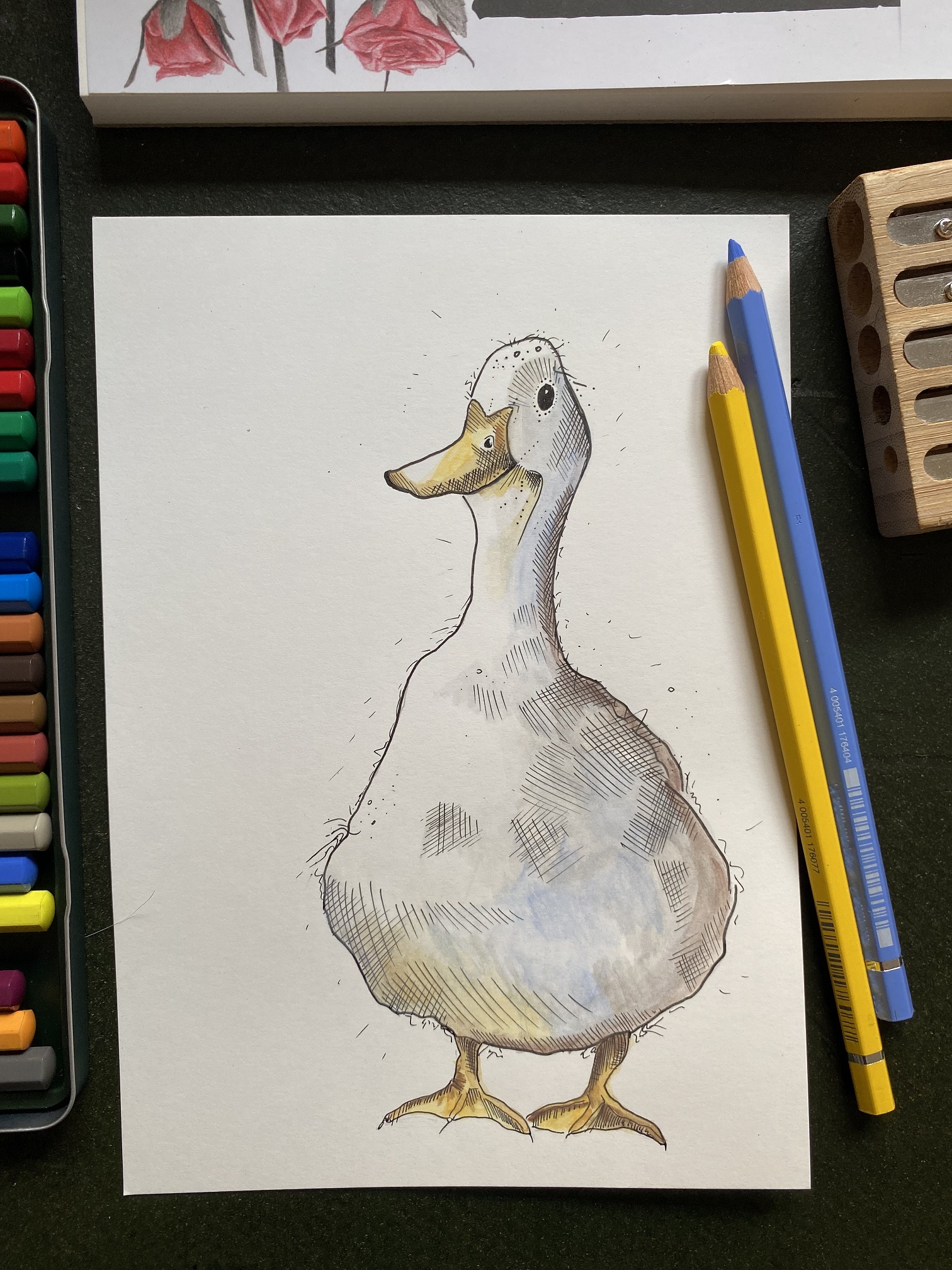 GANS Auguste Kunstdruck A5