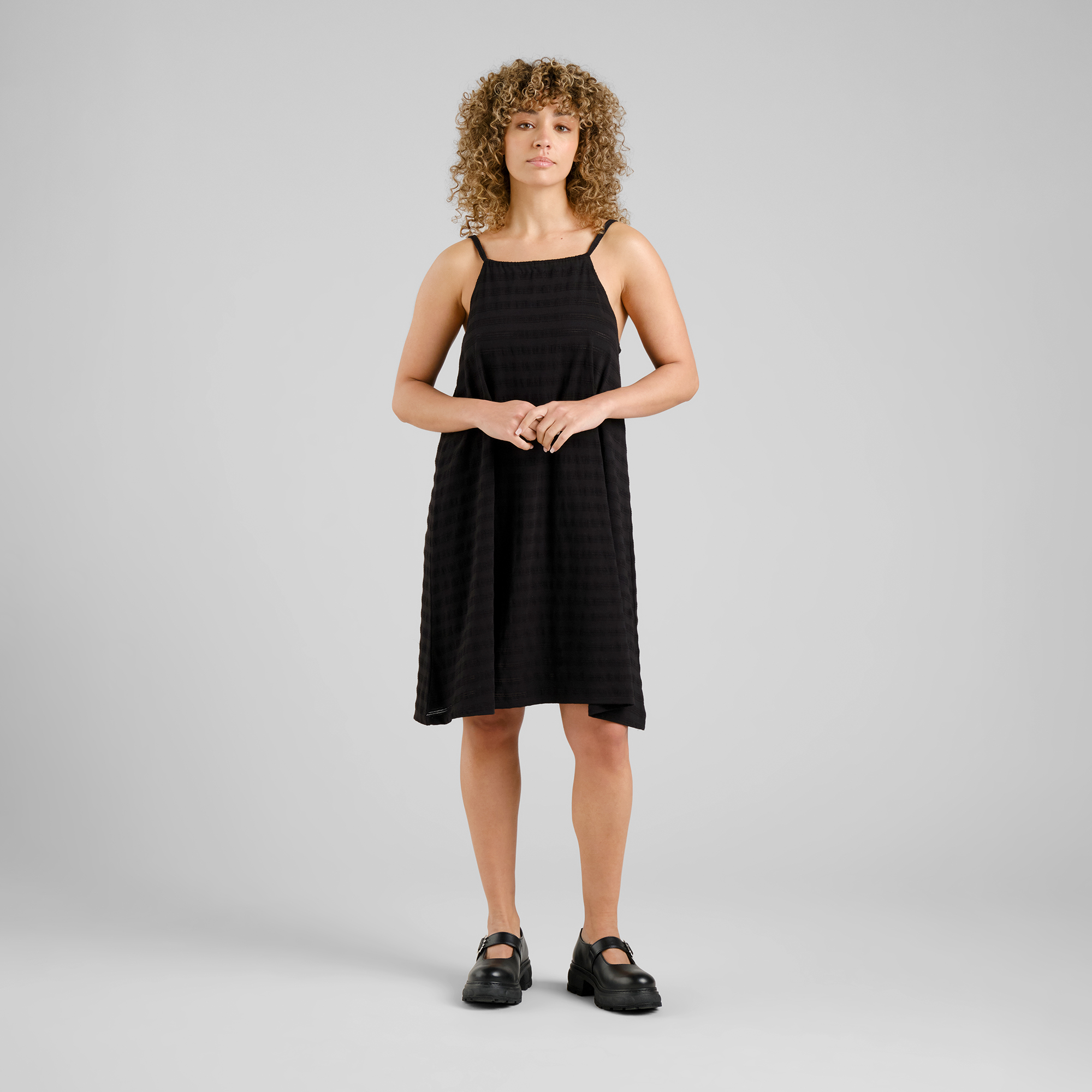 DEDICATED - NYKVARN LACE DRESS Kleid black