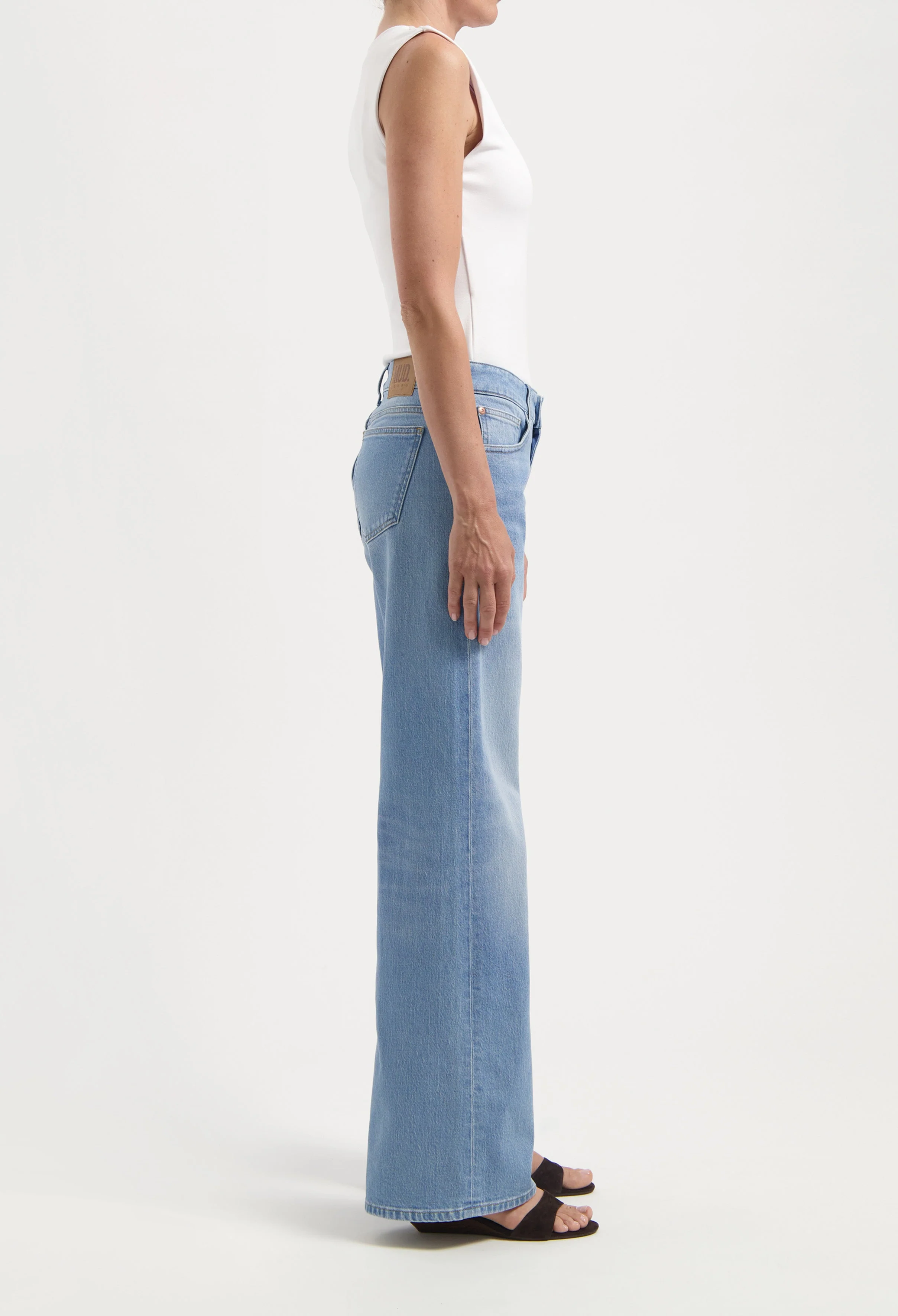 MUD JEANS - CLEO MID LOOSE Jeans light stone vintage