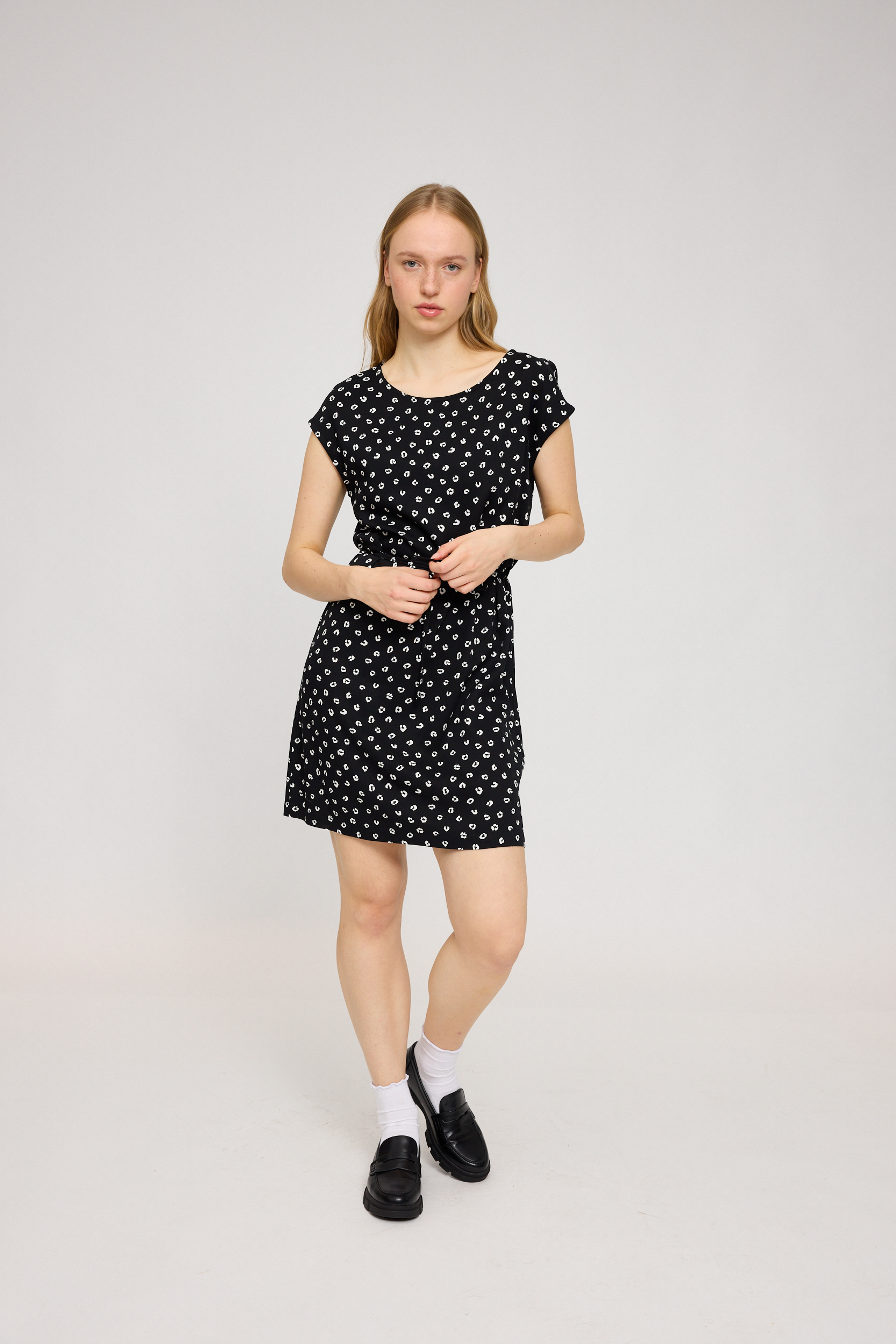 MAZINE - PRINTED SLEEVELESS DRESS MZDR4 Kleid black
