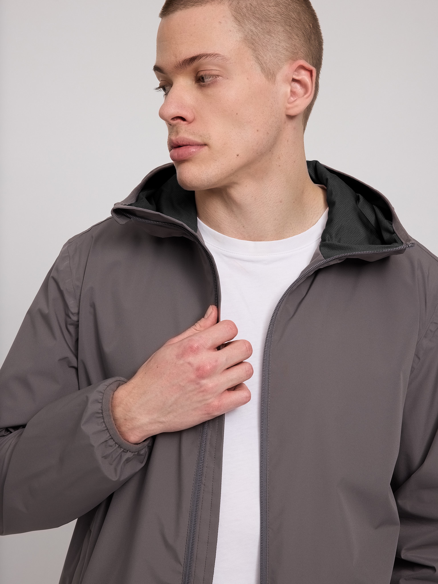 JAN POCKETABLE JACKET Jacke warm mud