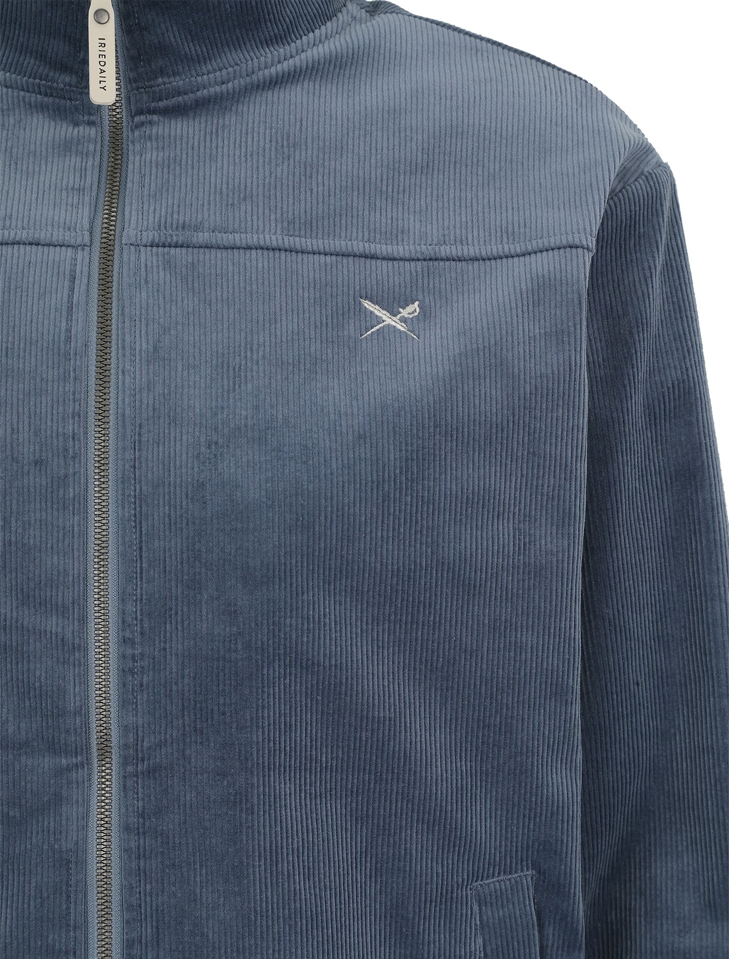 IRIE DAILY - GSE CORD JACKET Kord Jacke bluegrey