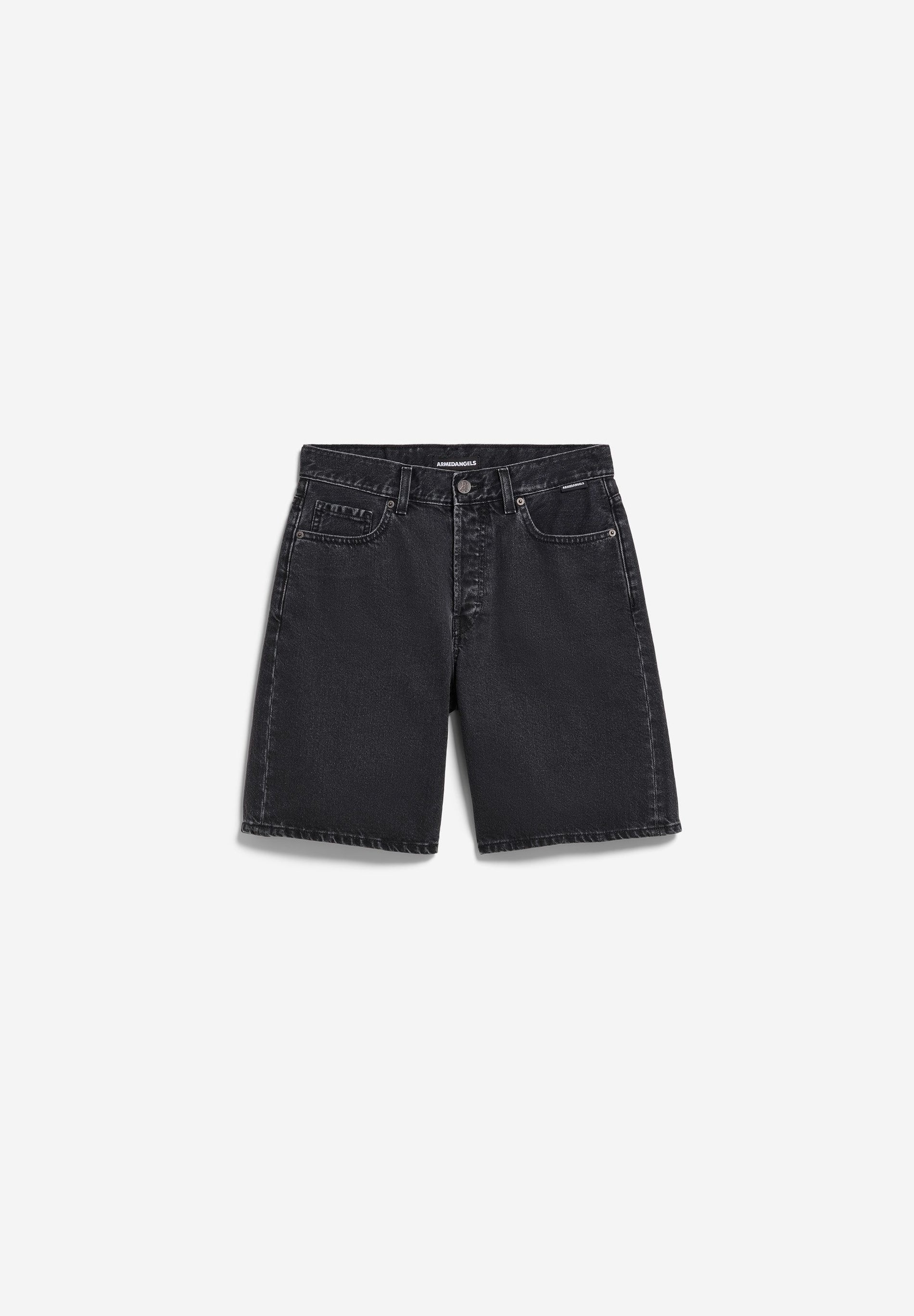 ARMEDANGELS - THALINAA  DENIM SHORT Short ebony black