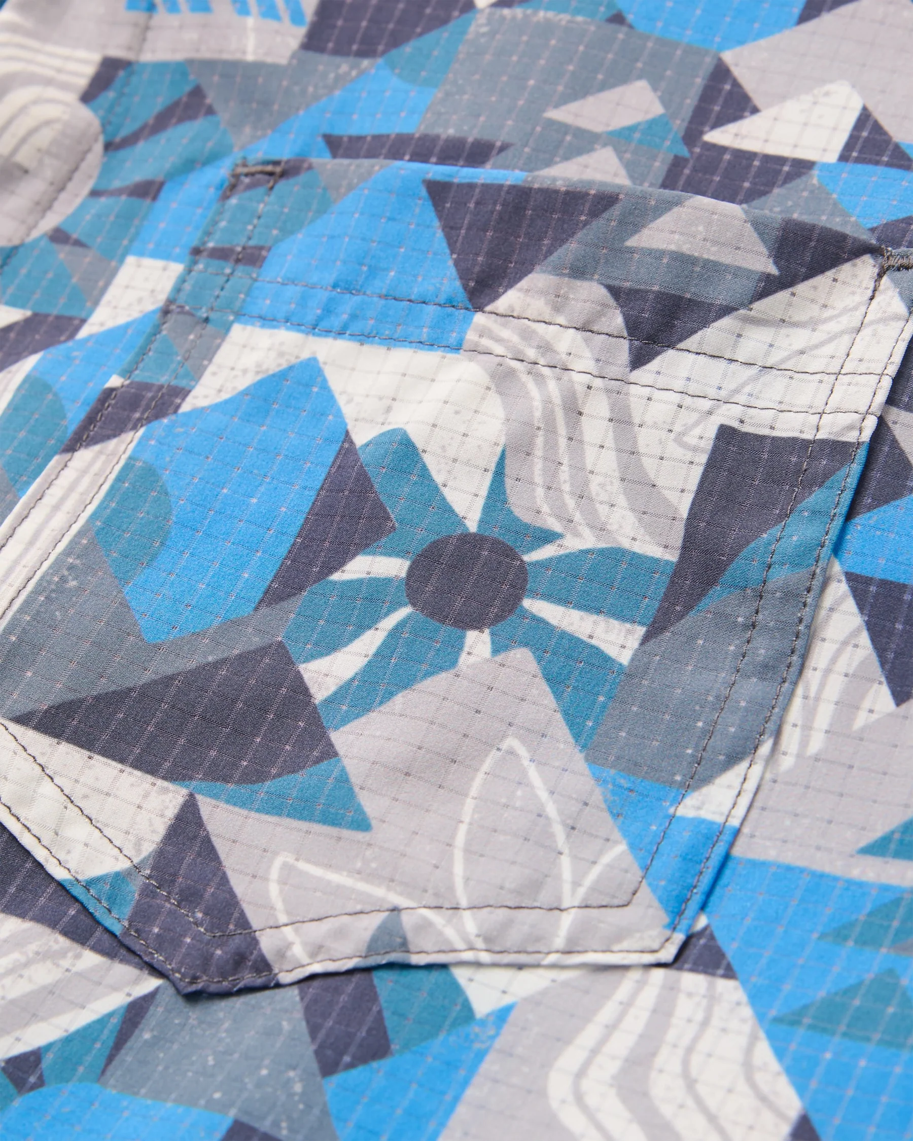 PASSENGER - 365 ACTIVE SHIRT Hemd sun patch marine blue