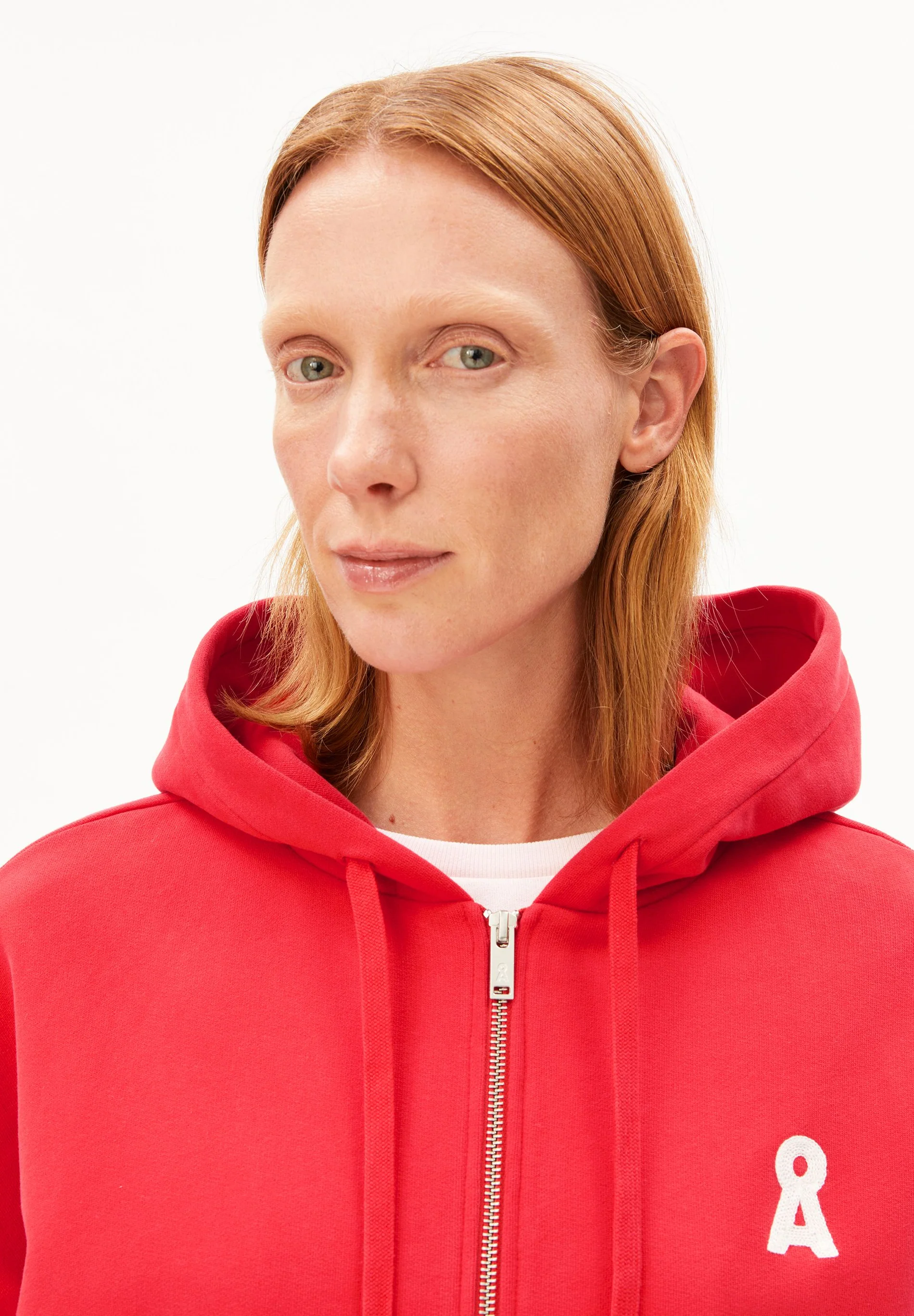 ARMEDANGELS - ICONIC Å RIXAMAA SWEATJACKE Jacke mars red