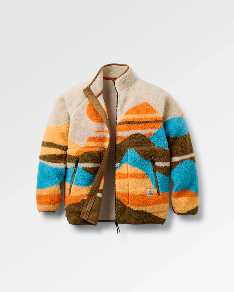 PASSENGER - FAIRBANKS Full zip Sherpa Flece - Fleecejacke mountain sunset