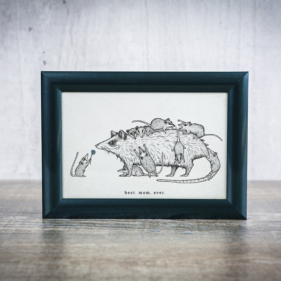 LIGARTI - BEST MOM EVER Postkarte A6