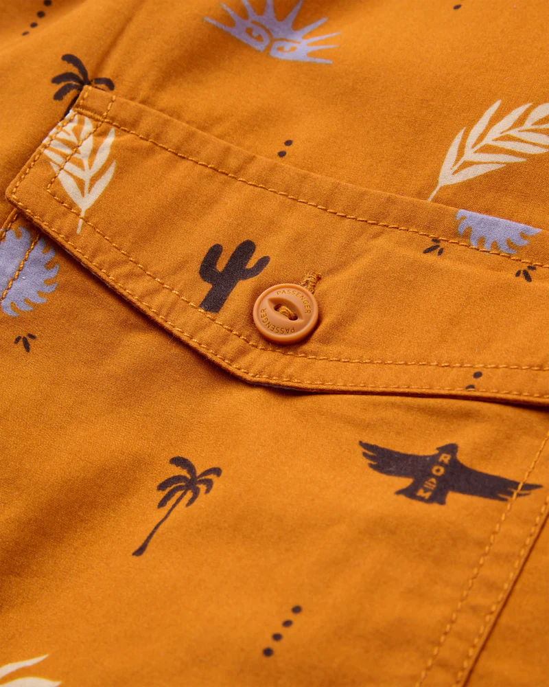 PASSENGER - ACREAGE SHIRT Hemd - Sundial Retro Orange