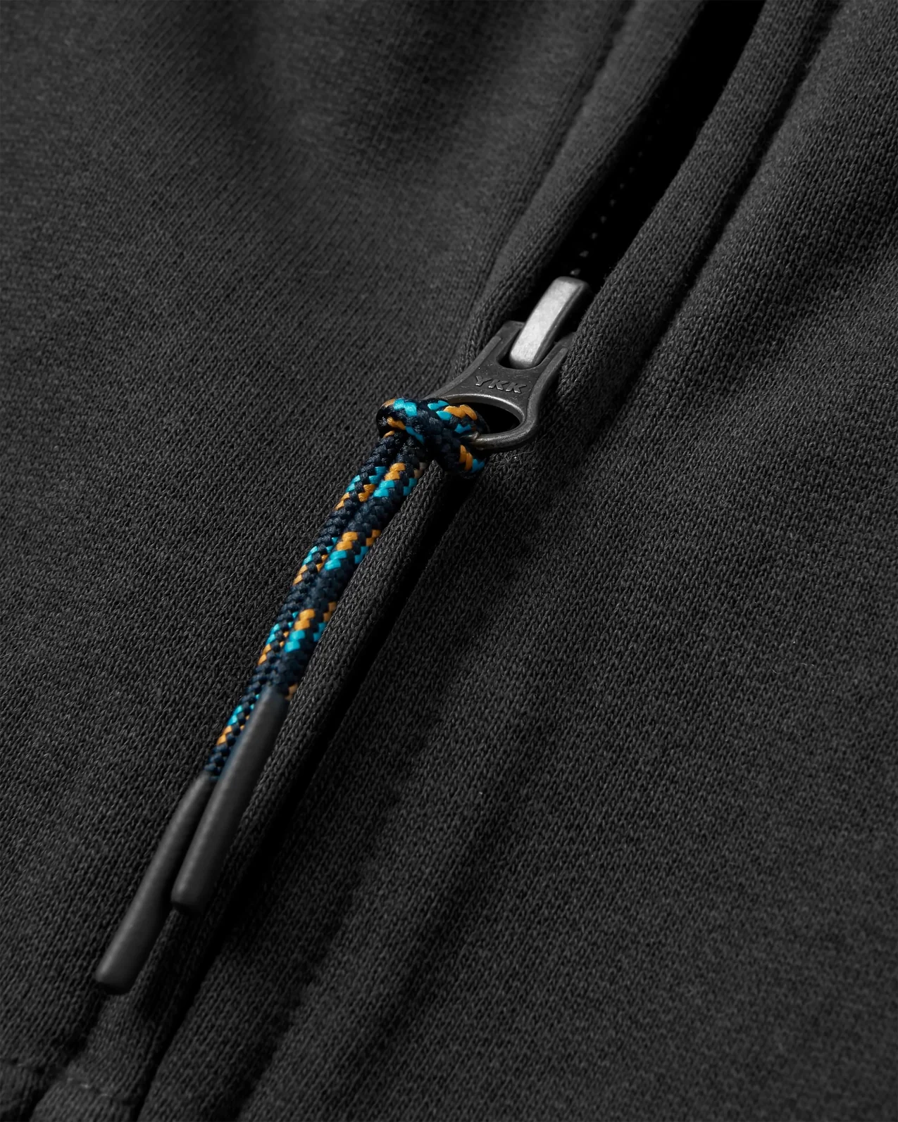 PASSENGER - HERITAGE Full Zip Recycelter Baumwoll-Hoodie - schwarz