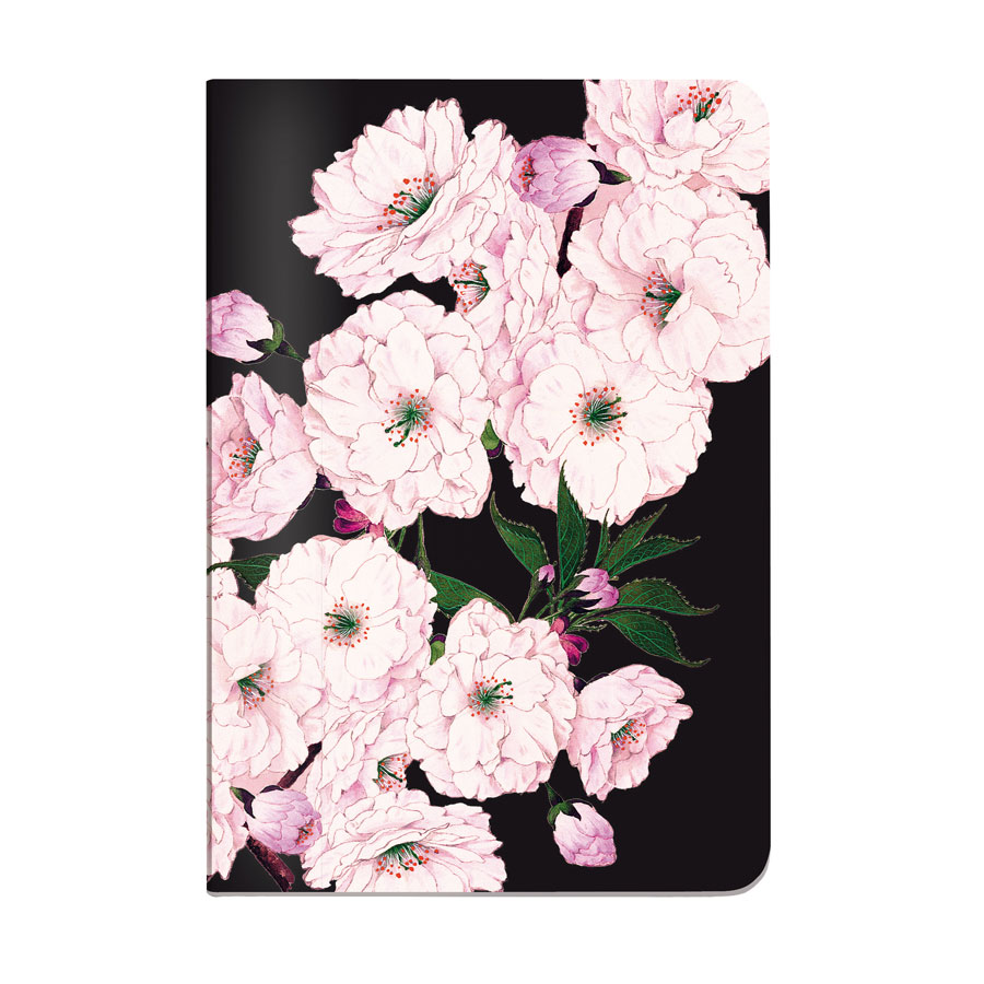 CEDON - De Luxe Cherry Blossom Heft A5 - black