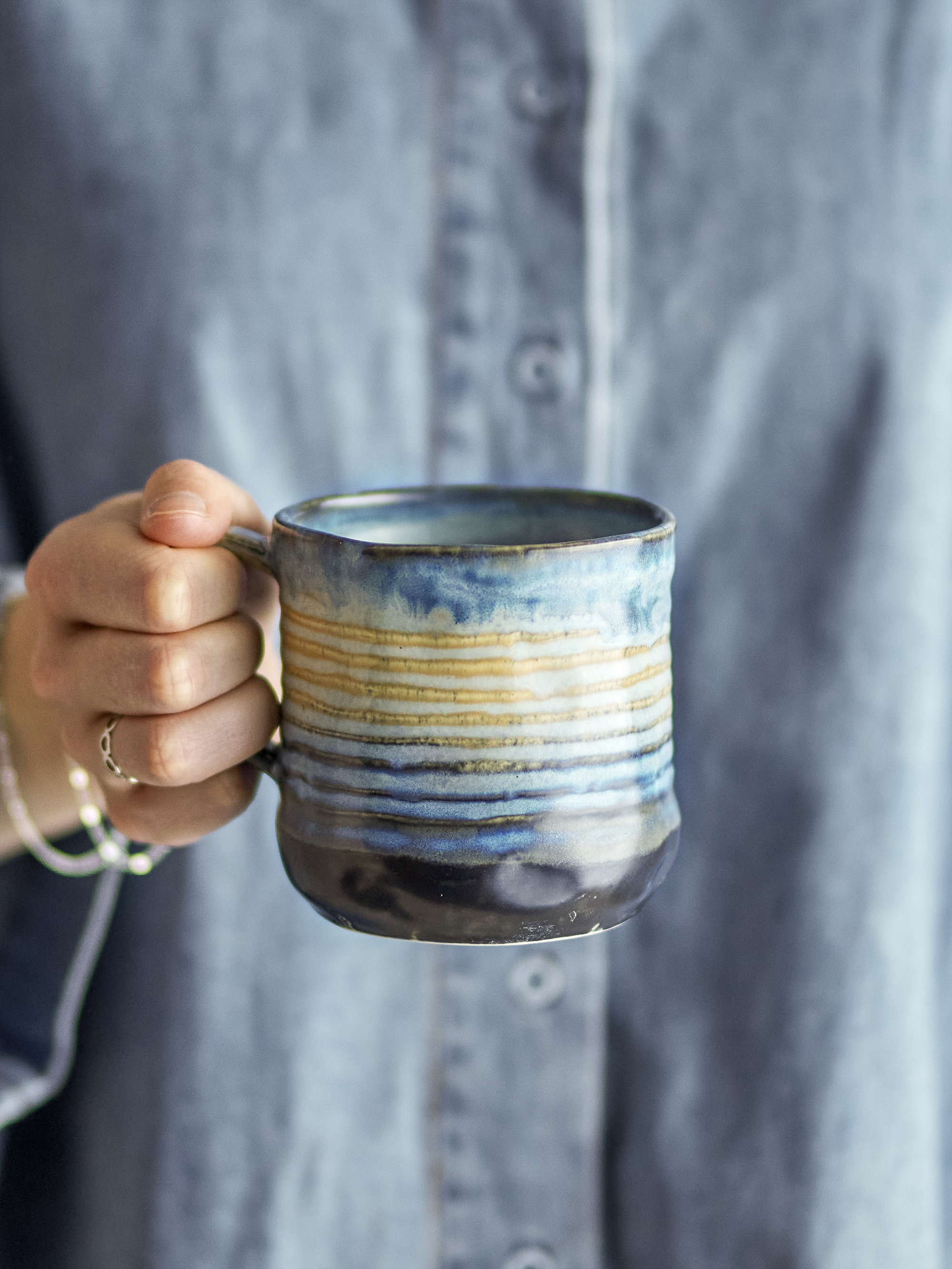 BLOOMINGVILLE - DEANA Tasse Steingut - multi color