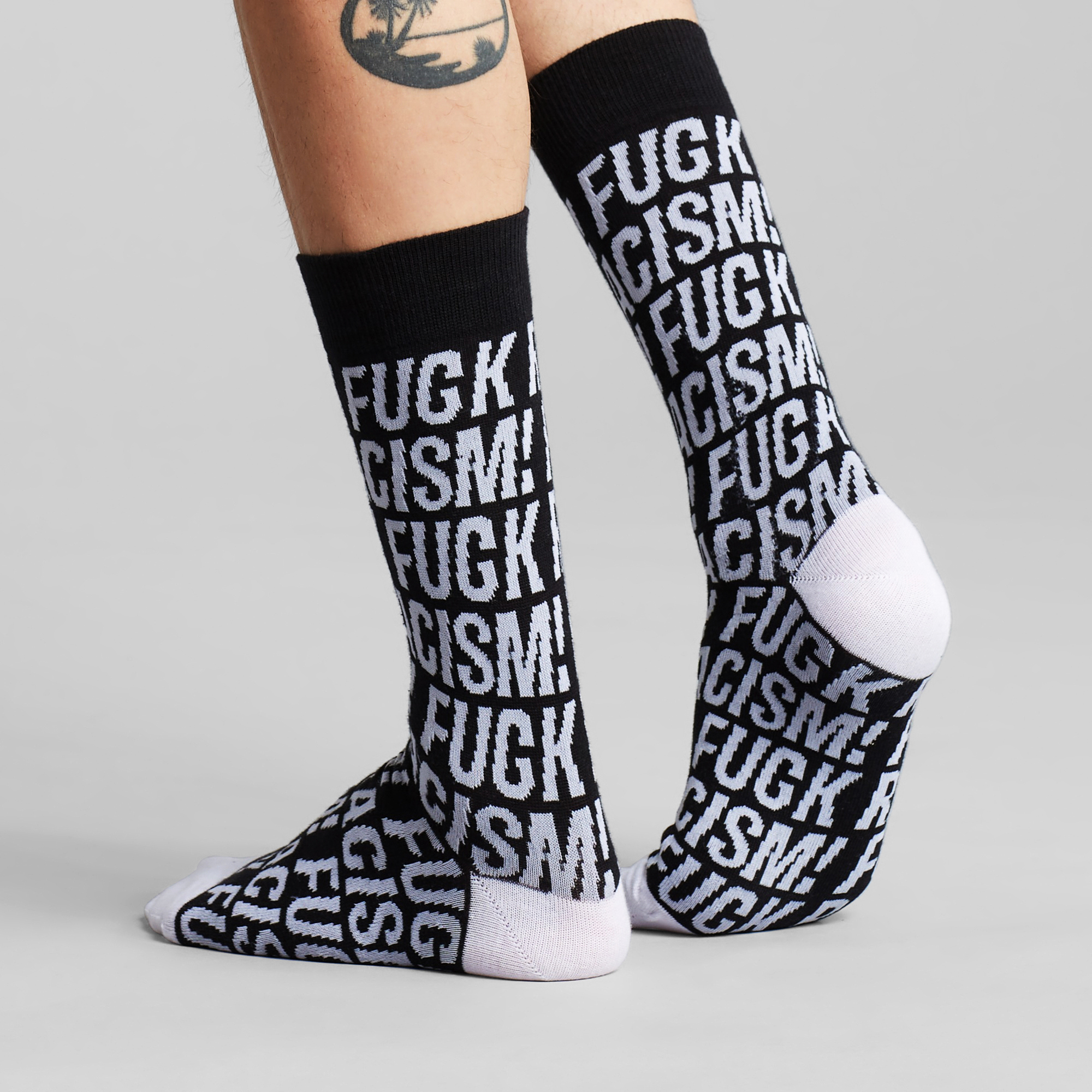 DEDICATED - FUCK RACISM Motivsocken 35 - 46DEDICATED - FUCK RACISM Motivsocken 35 - 46
