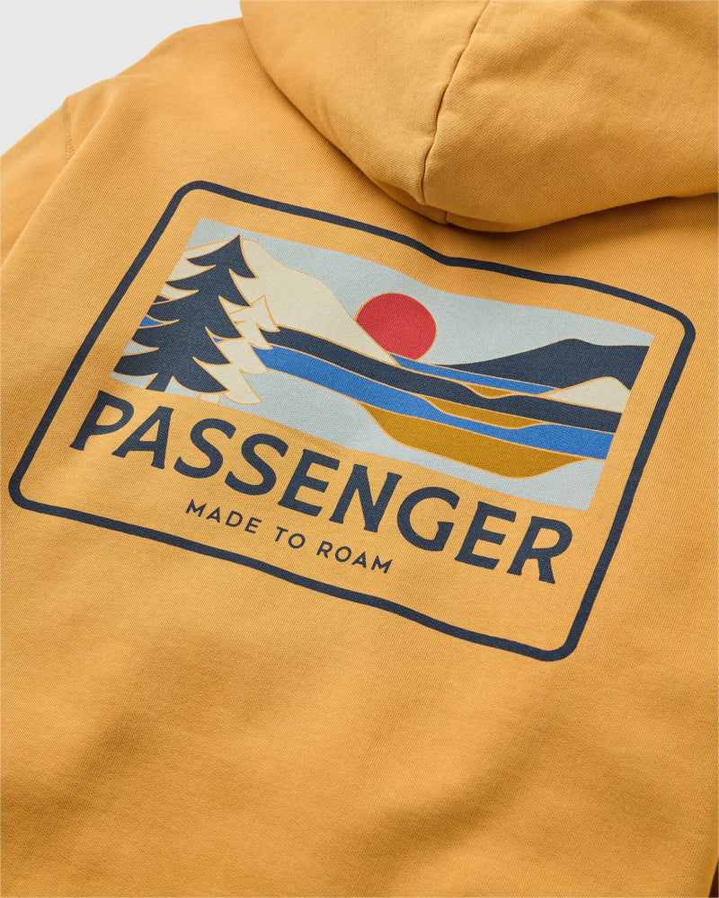 ROAMER HOODIE Kapuzenpullover- spruce yellow