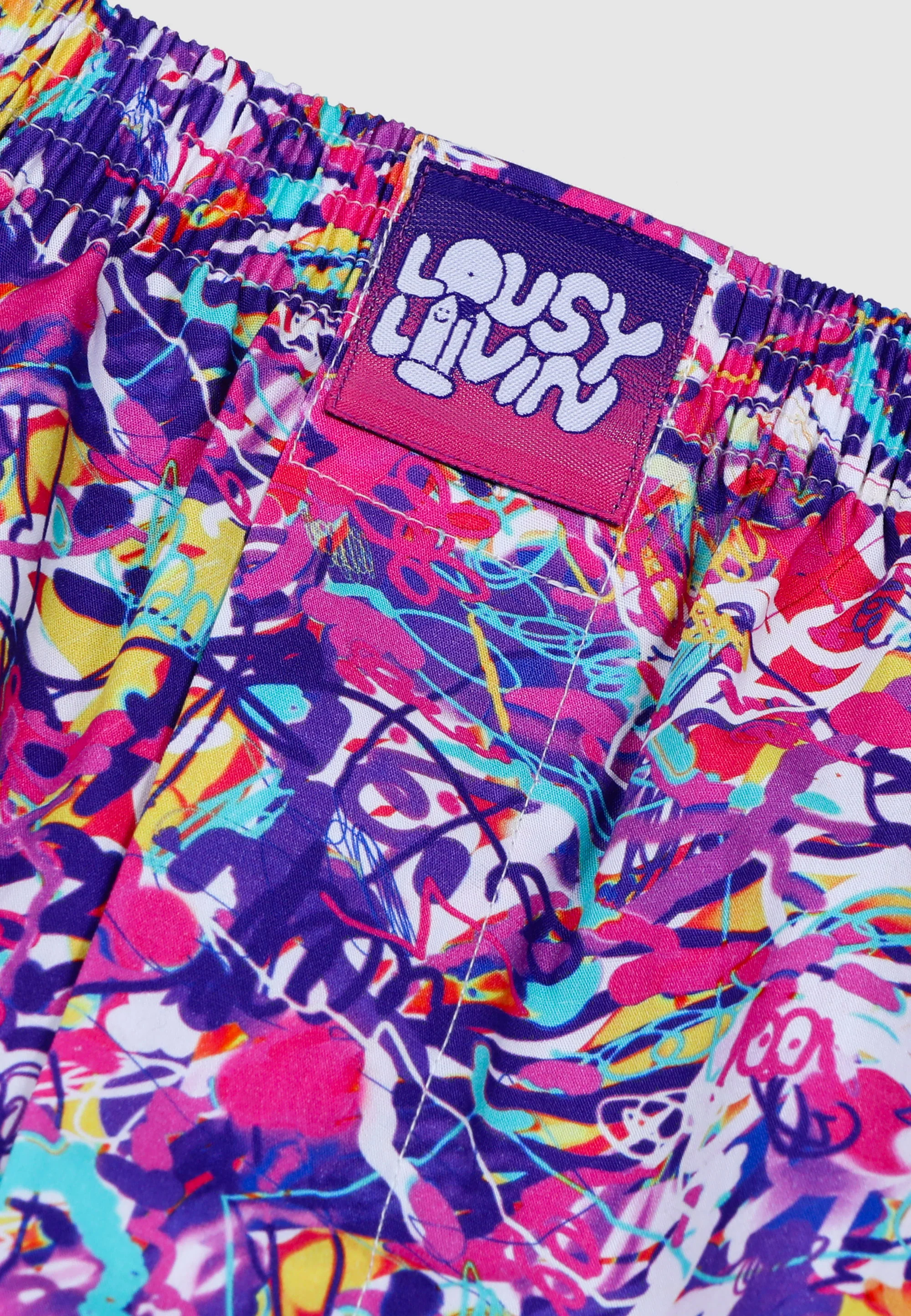 LOUSY LIVIN - ECSTASY Boxershorts cmyk