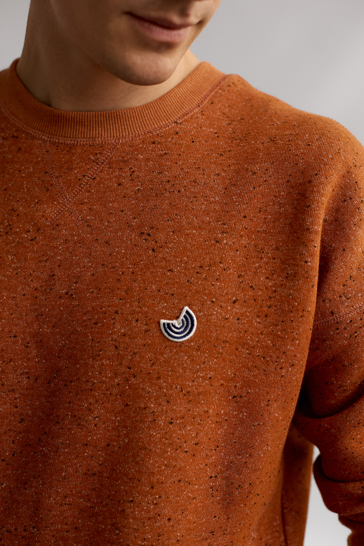 TWOTHIRDS - DUNDRUM Pullover - umber orange