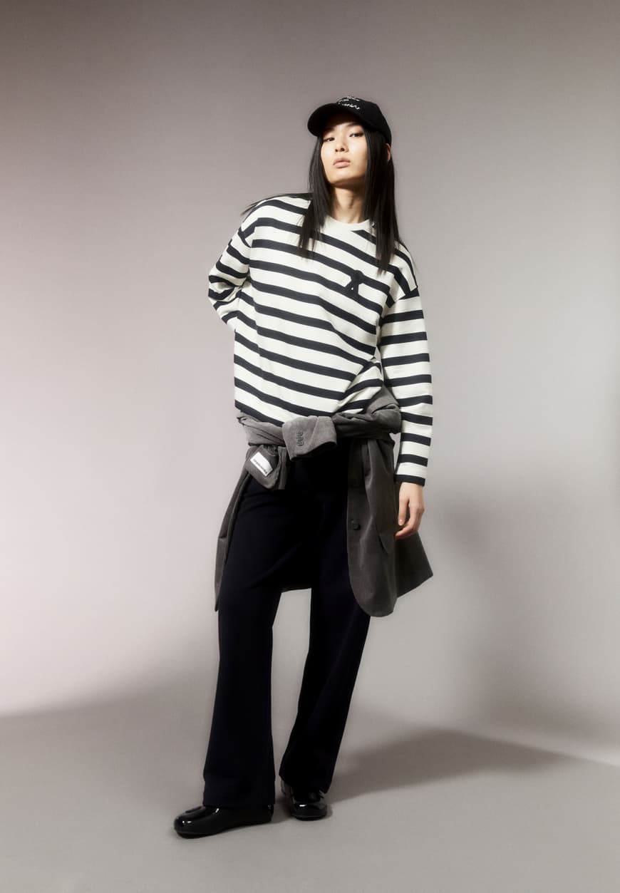 FRANKAA MAARLEN BOLD Pullover undyed black