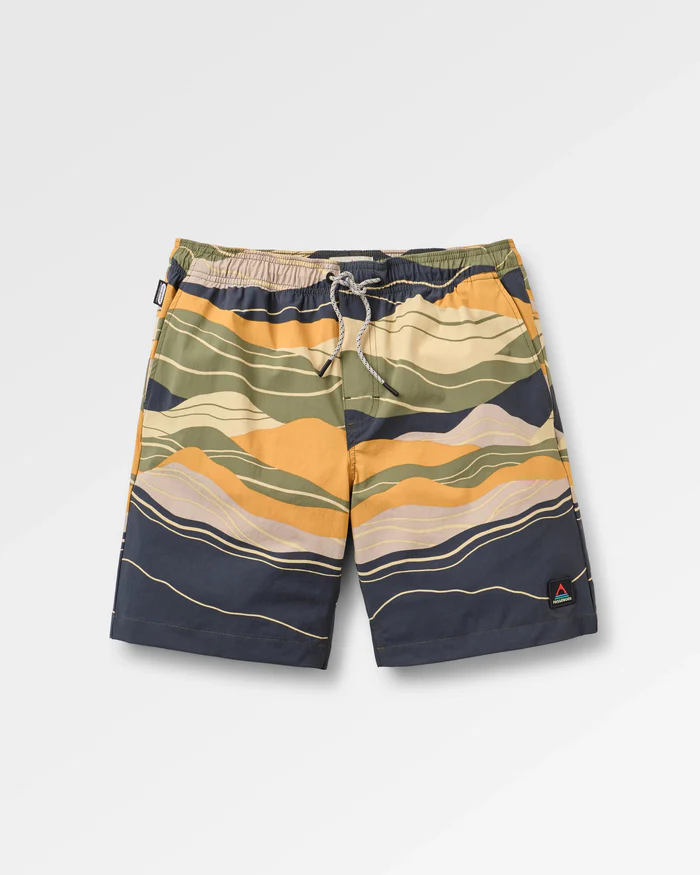 PASSENGER - DRIFTER Beach Short  – Mountain Sunset Khaki