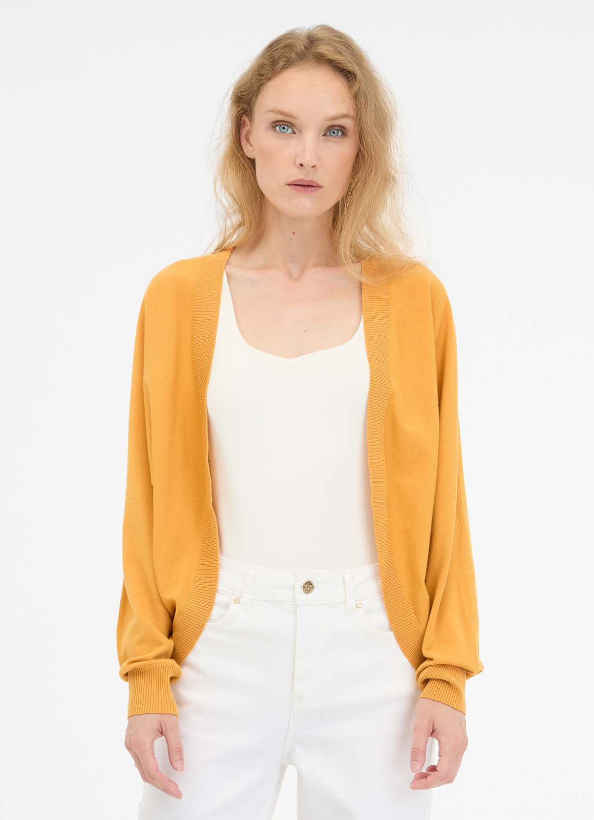 RAGWEAR - ELLENIS Strickjacke dusty yellow