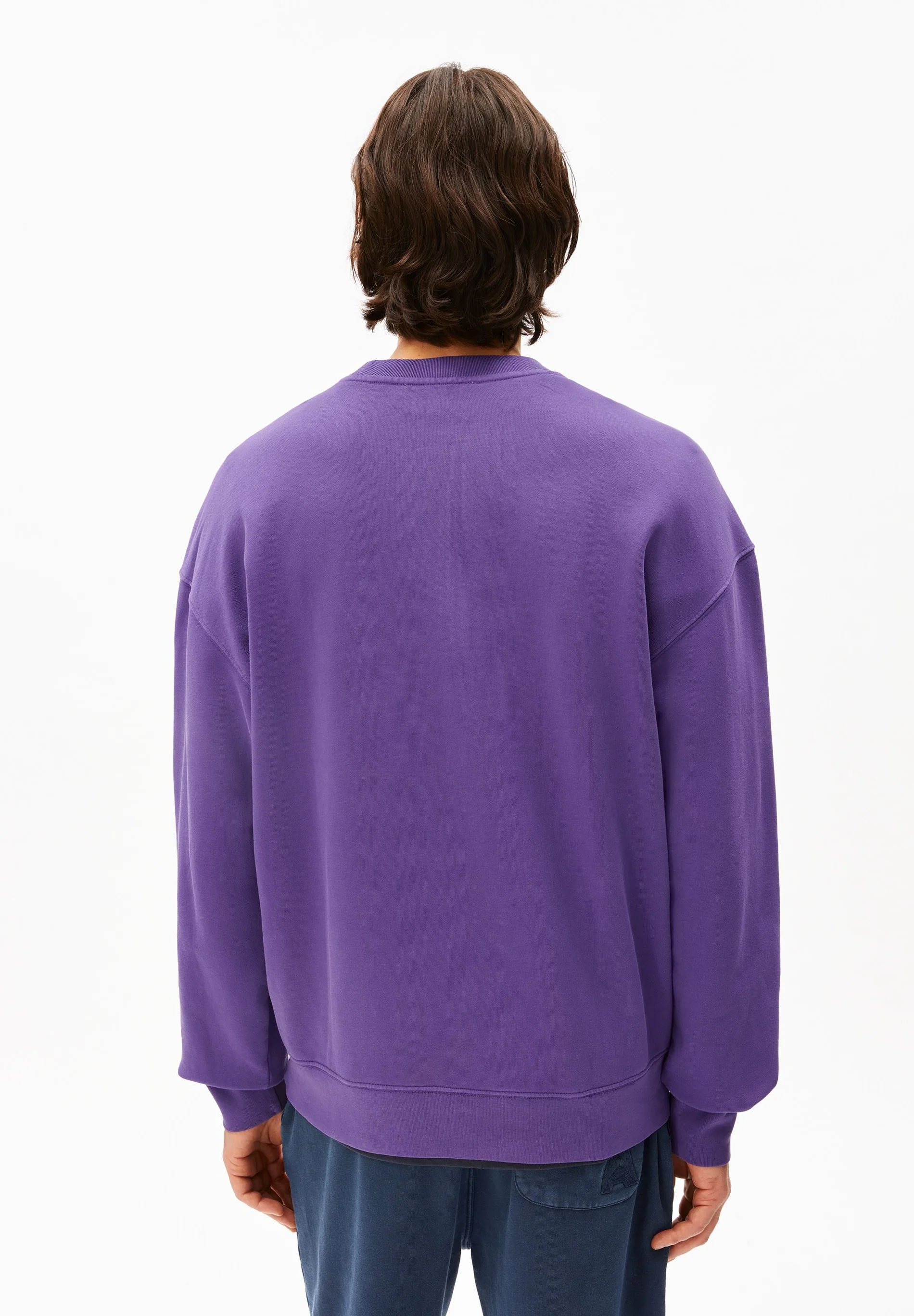 ARMEDANGELS - ICONIC Å GMT DYE Sweatshirt pungent purple washed