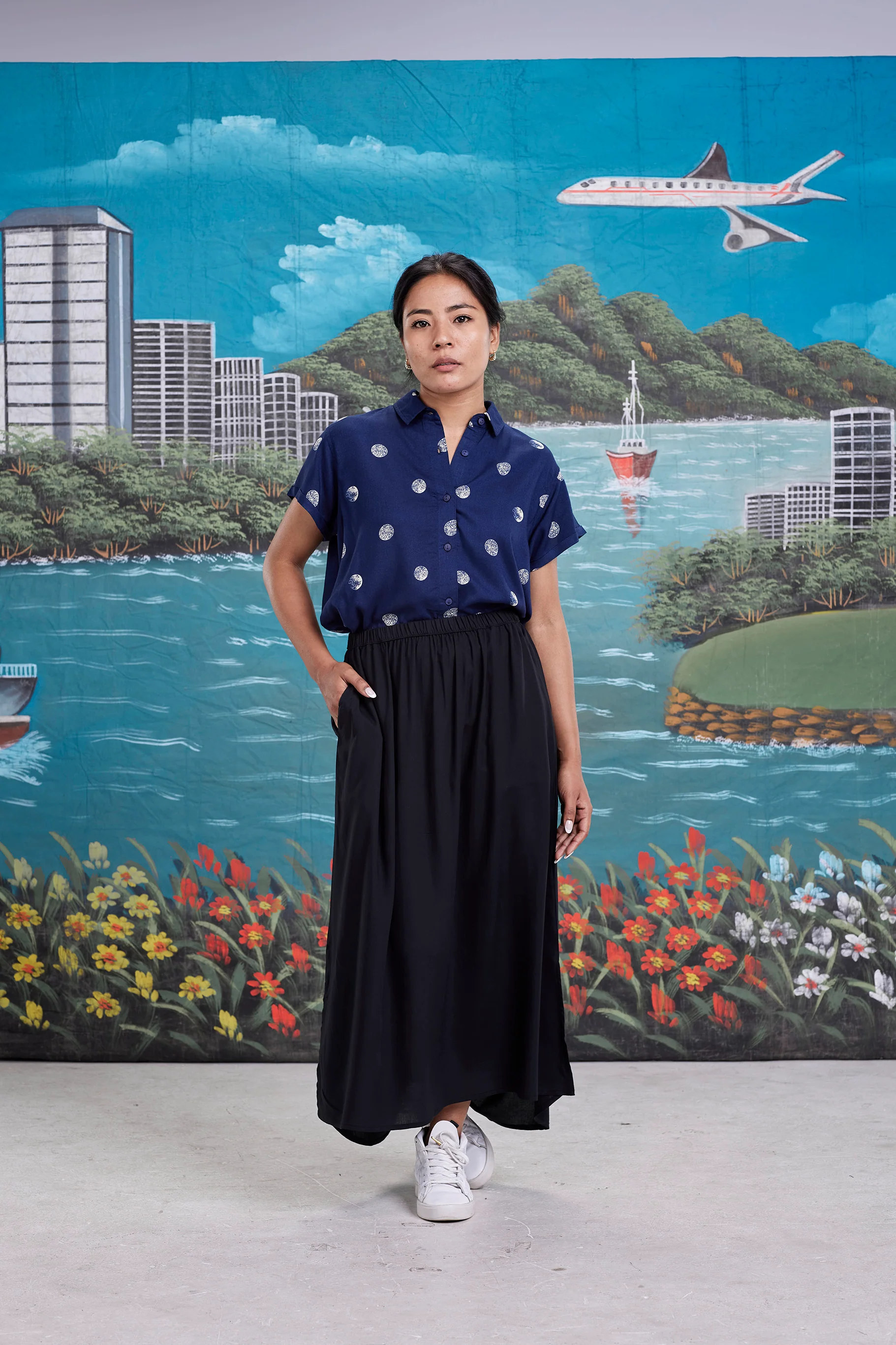 ARNIKO - VALERIE SKIRT Rock black