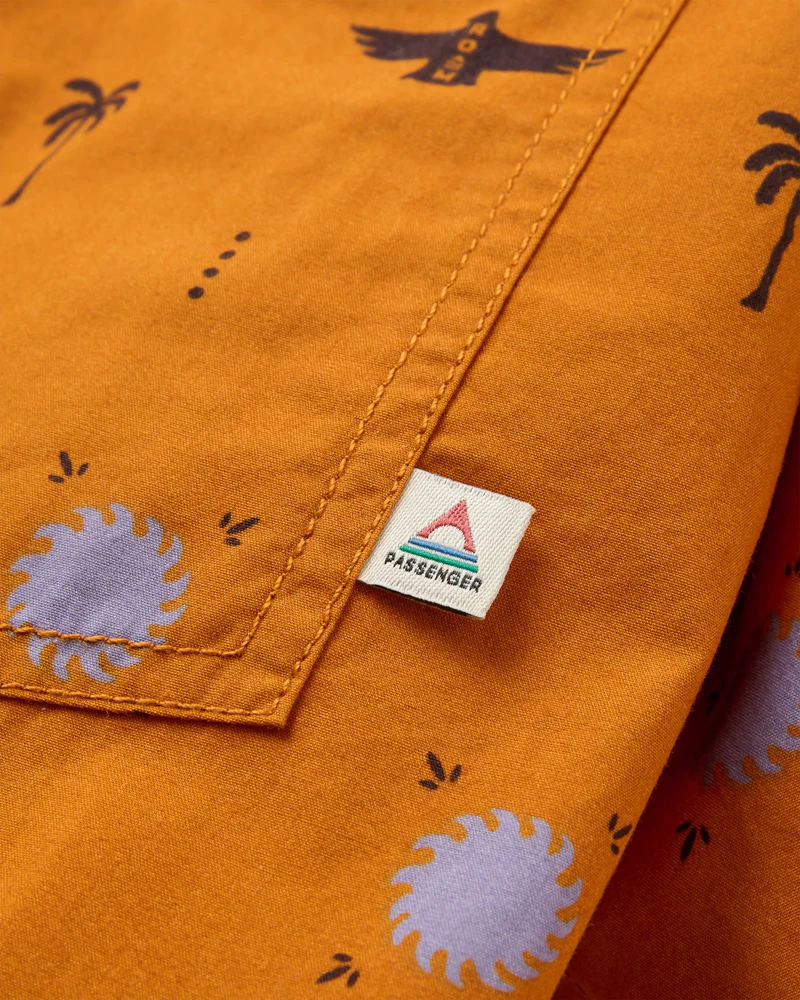 PASSENGER - ACREAGE SHIRT Hemd - Sundial Retro Orange