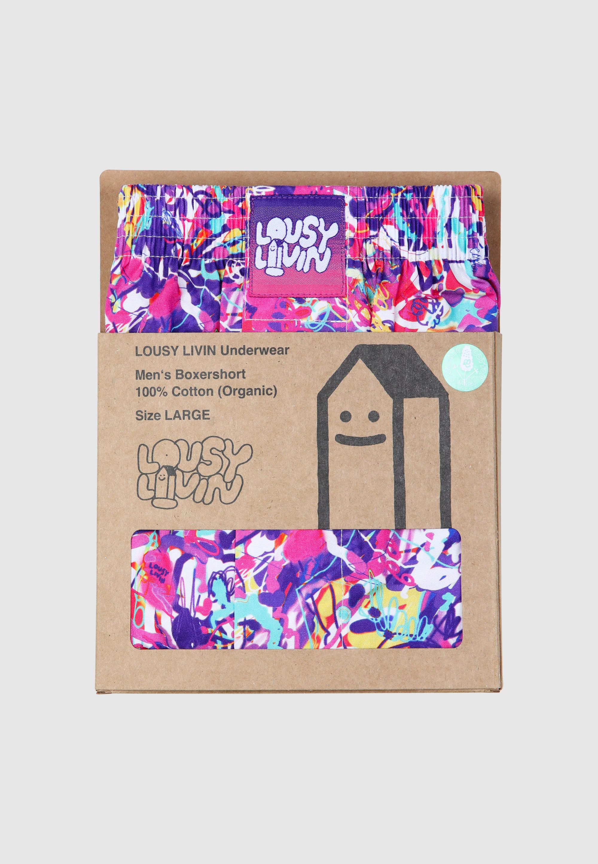 LOUSY LIVIN - ECSTASY Boxershorts cmyk