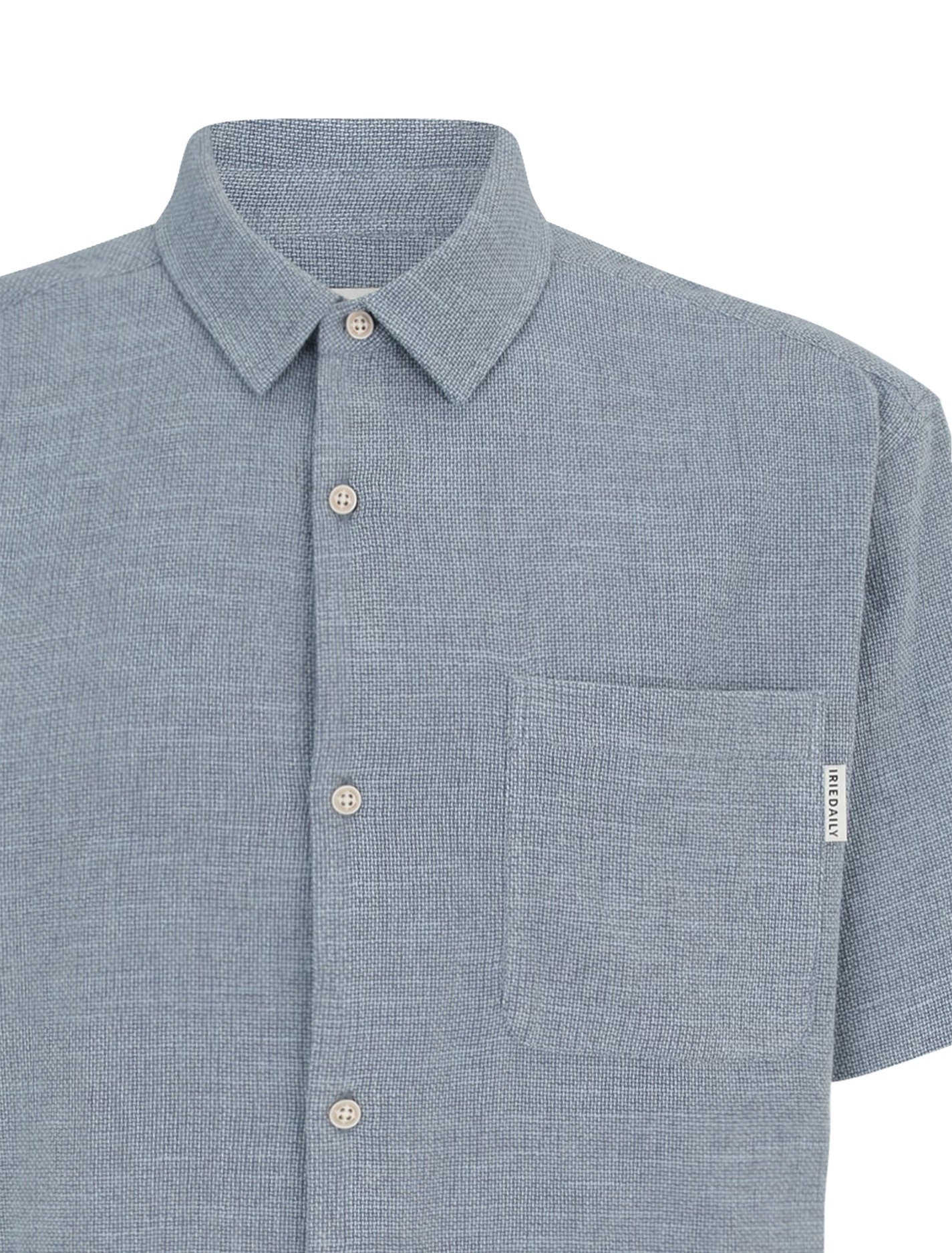 IRIE DAILY - SAMMY SUMMER SHIRT Hemd blue grey