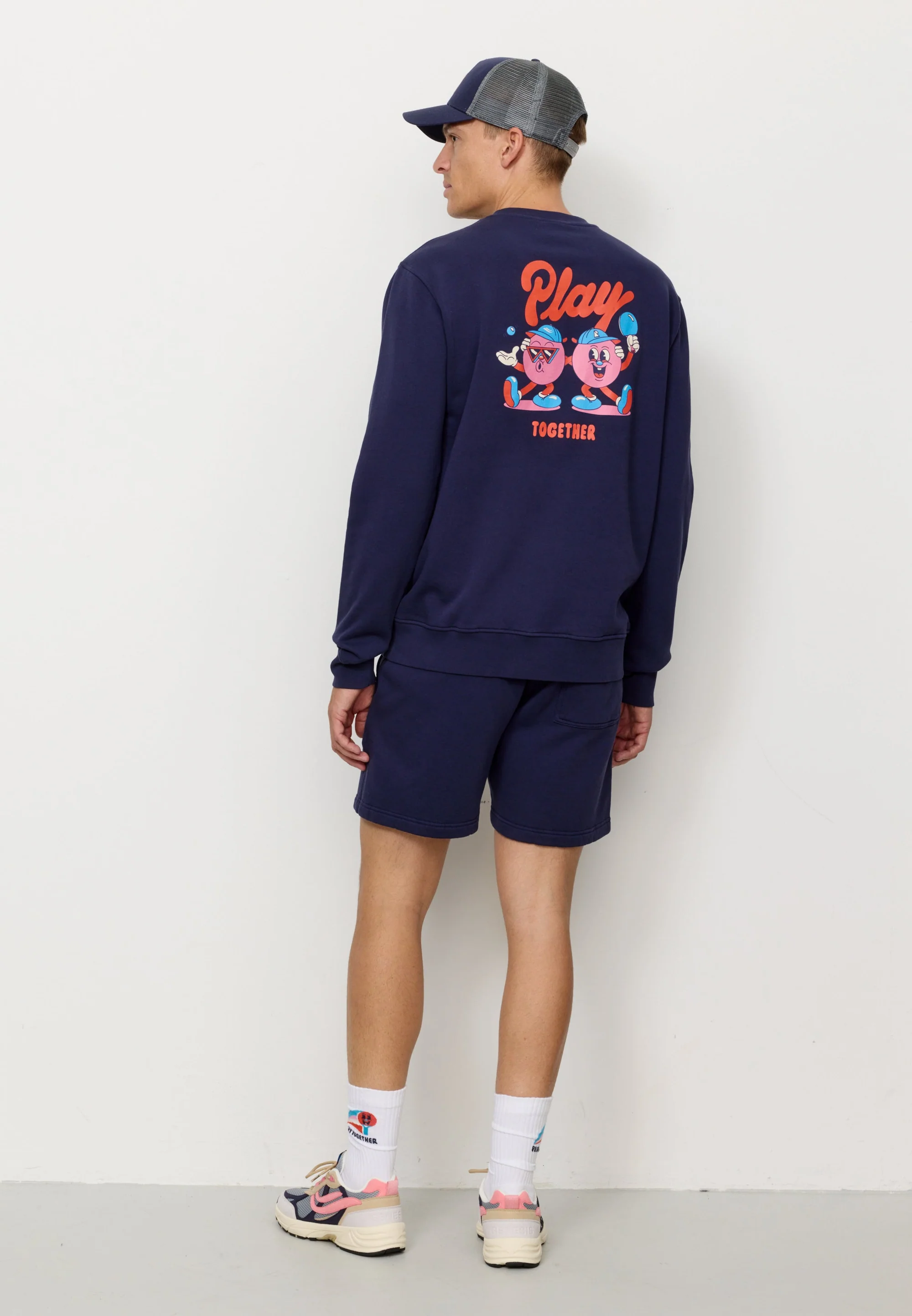 RECOLUTION - TAMARILLO PLAY TOGETHER Pullover eclipse blue