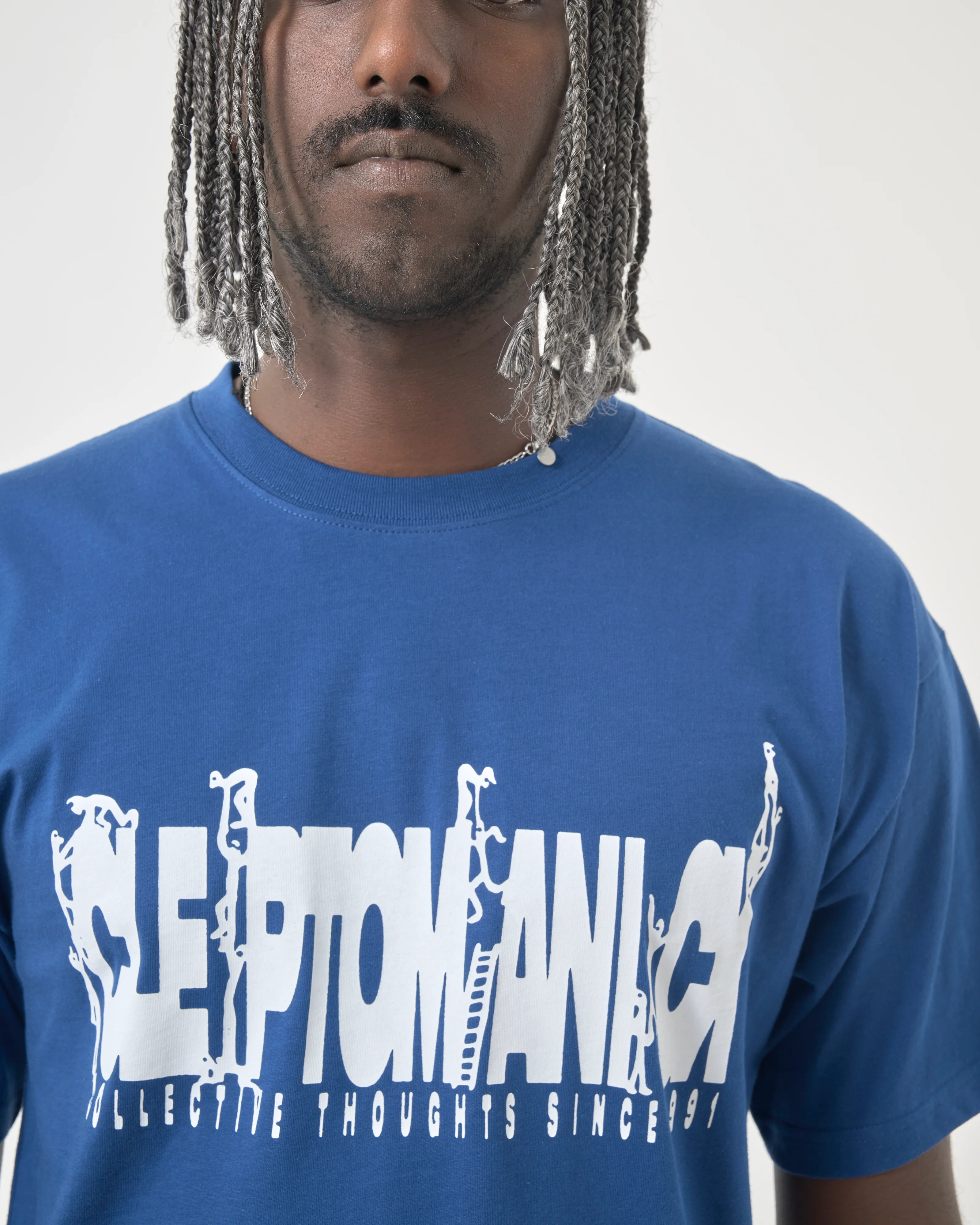 CLEPTOMANICX - CLASSIC TEE COLLECTION Shirt estate blue