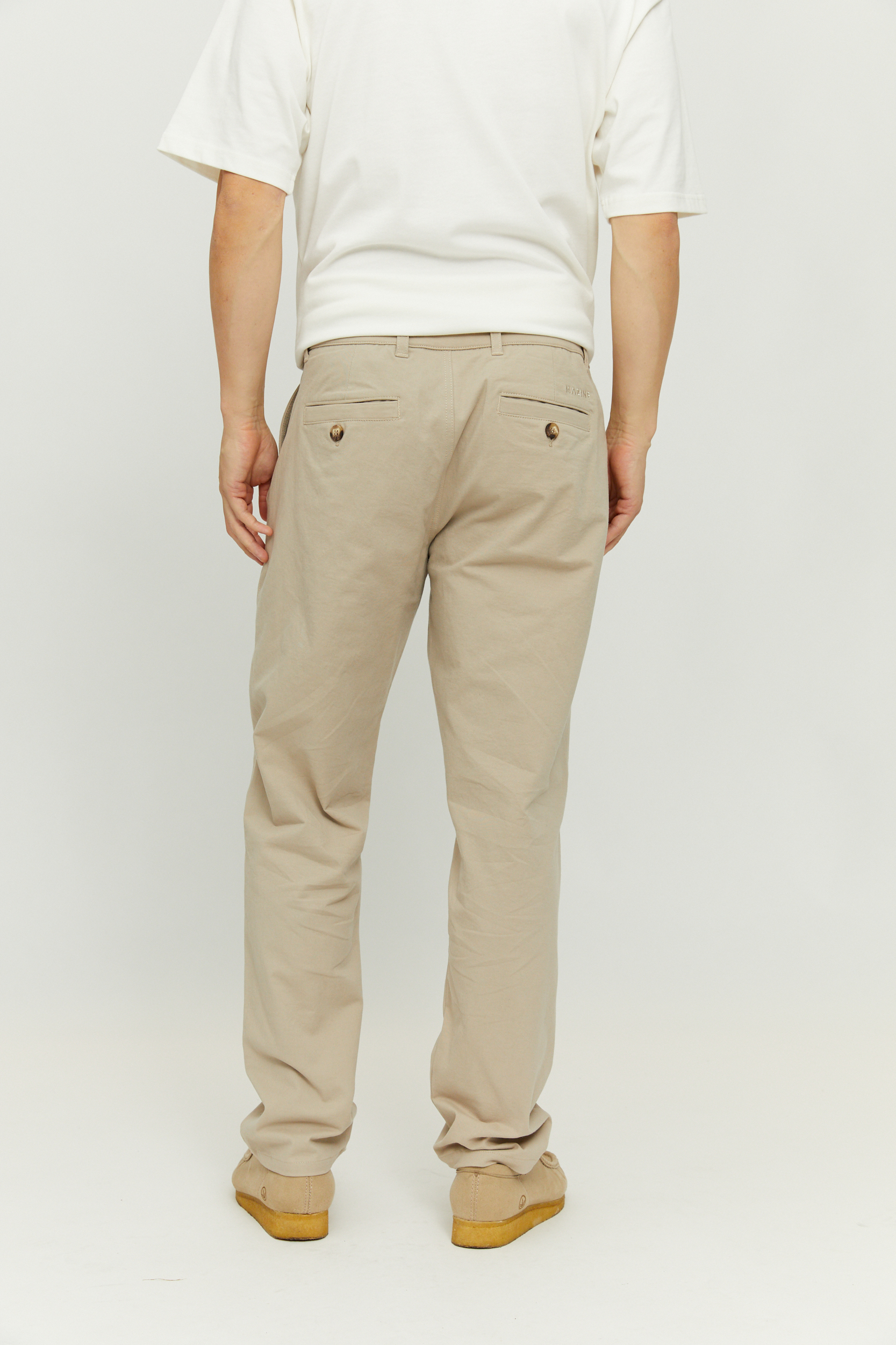 MAZINE - NELSON CHINO PANTS Hose mushroom