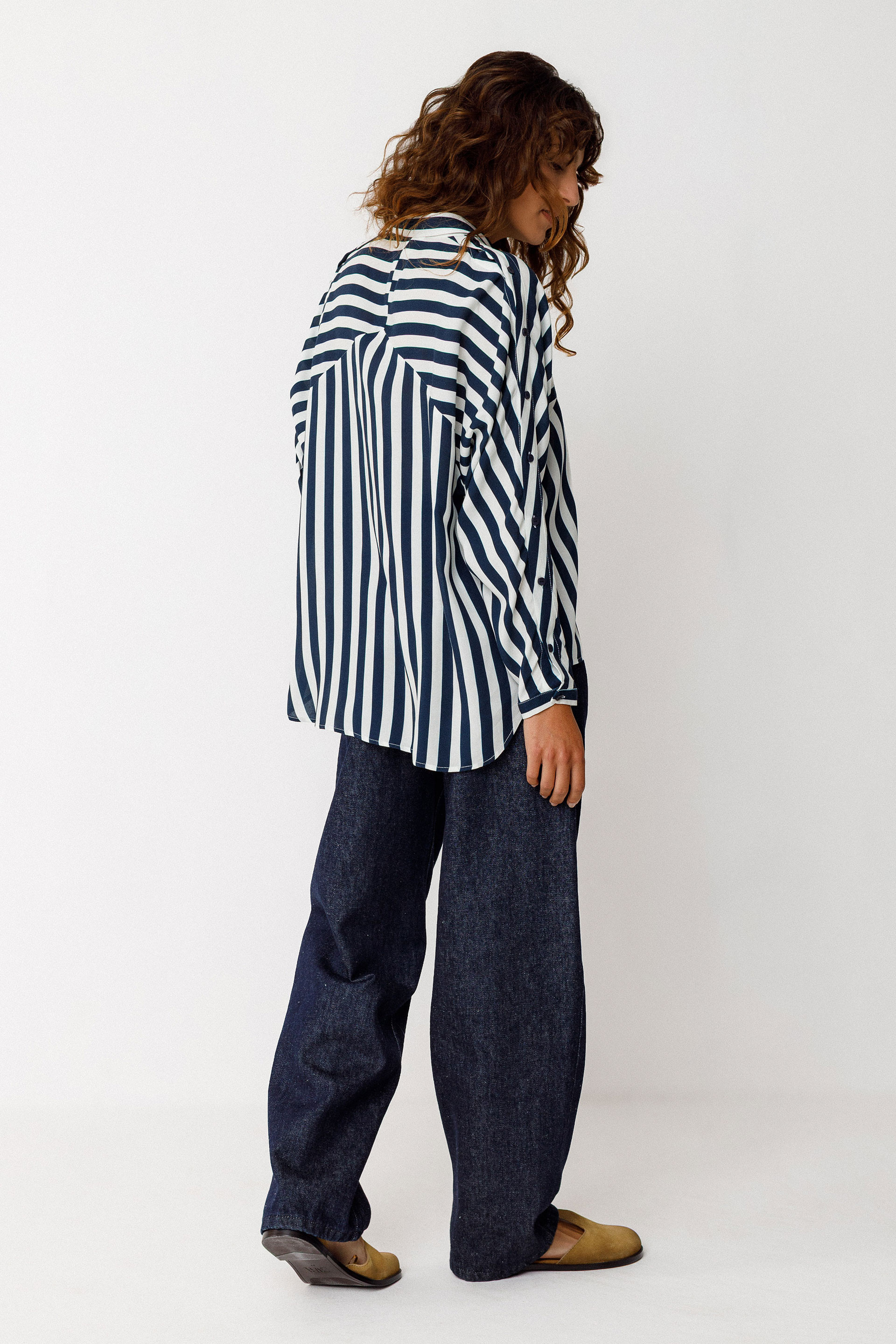 SKFK - EKIA SHIRT Ecovero Bluse GB stripes