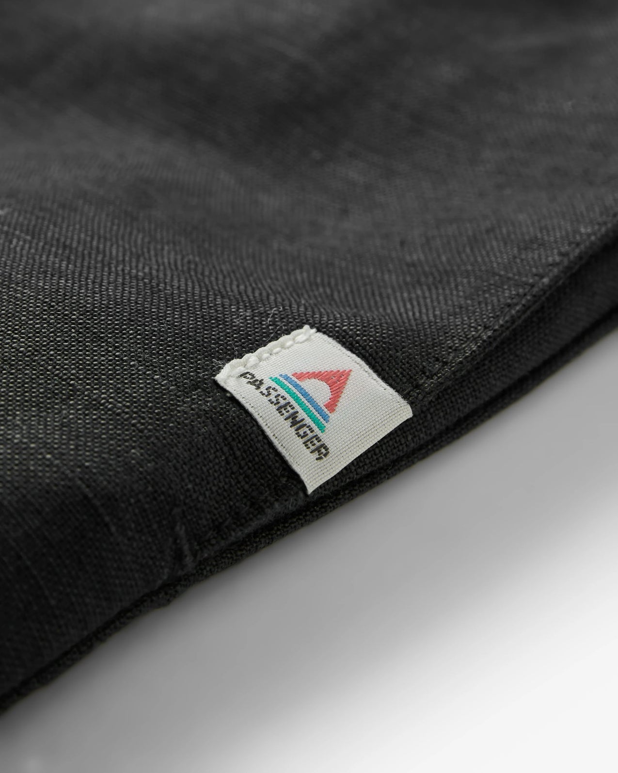 SONO Leinen Kleid - schwarz