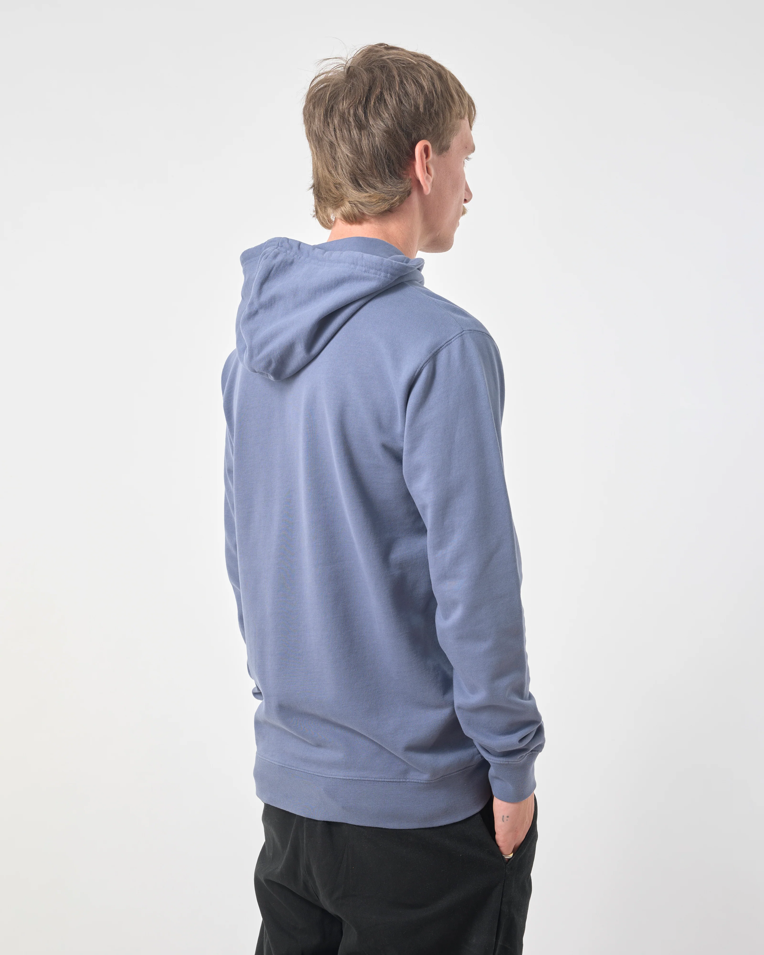 CLEPTOMANICX - REGULAR HOODED LIGULL Hoody Pullover nightshadow blue