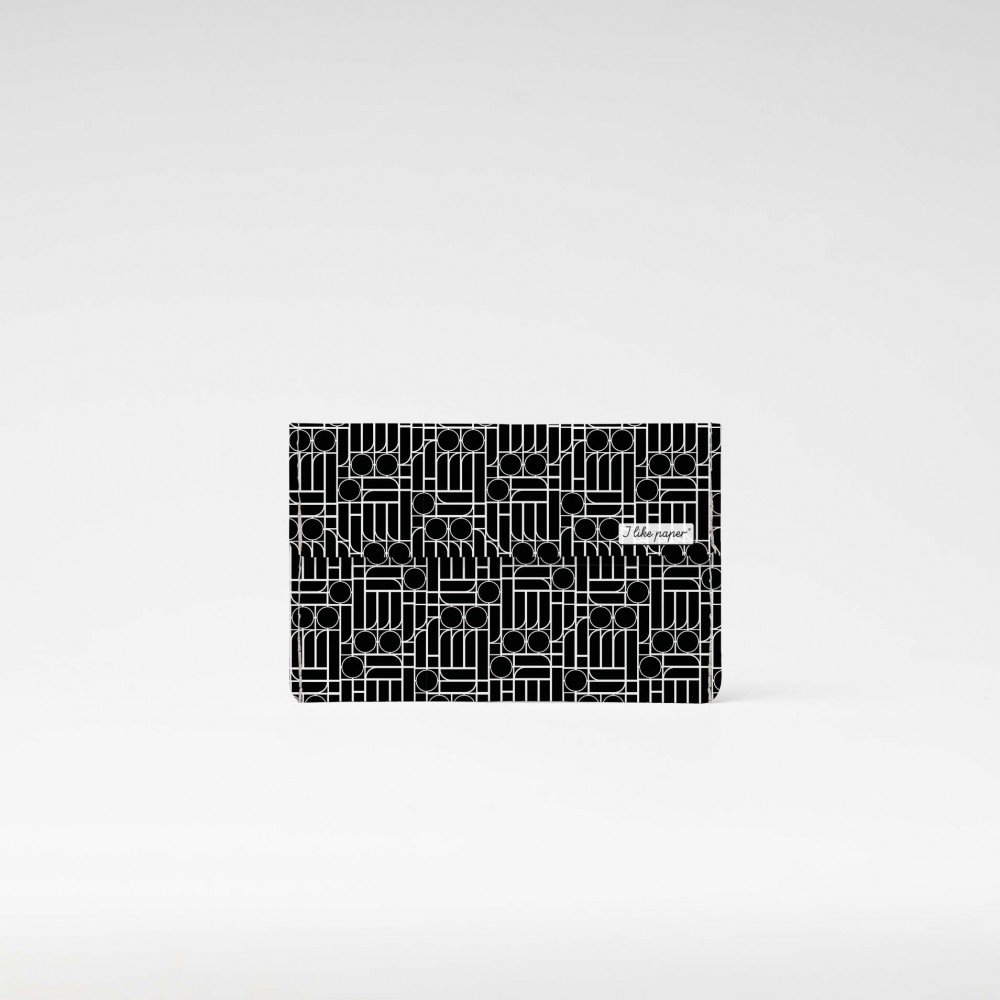 I LIKE PAPER - BAUHAUS BLACK Tyvek® Mini Geldbörse - schwarz