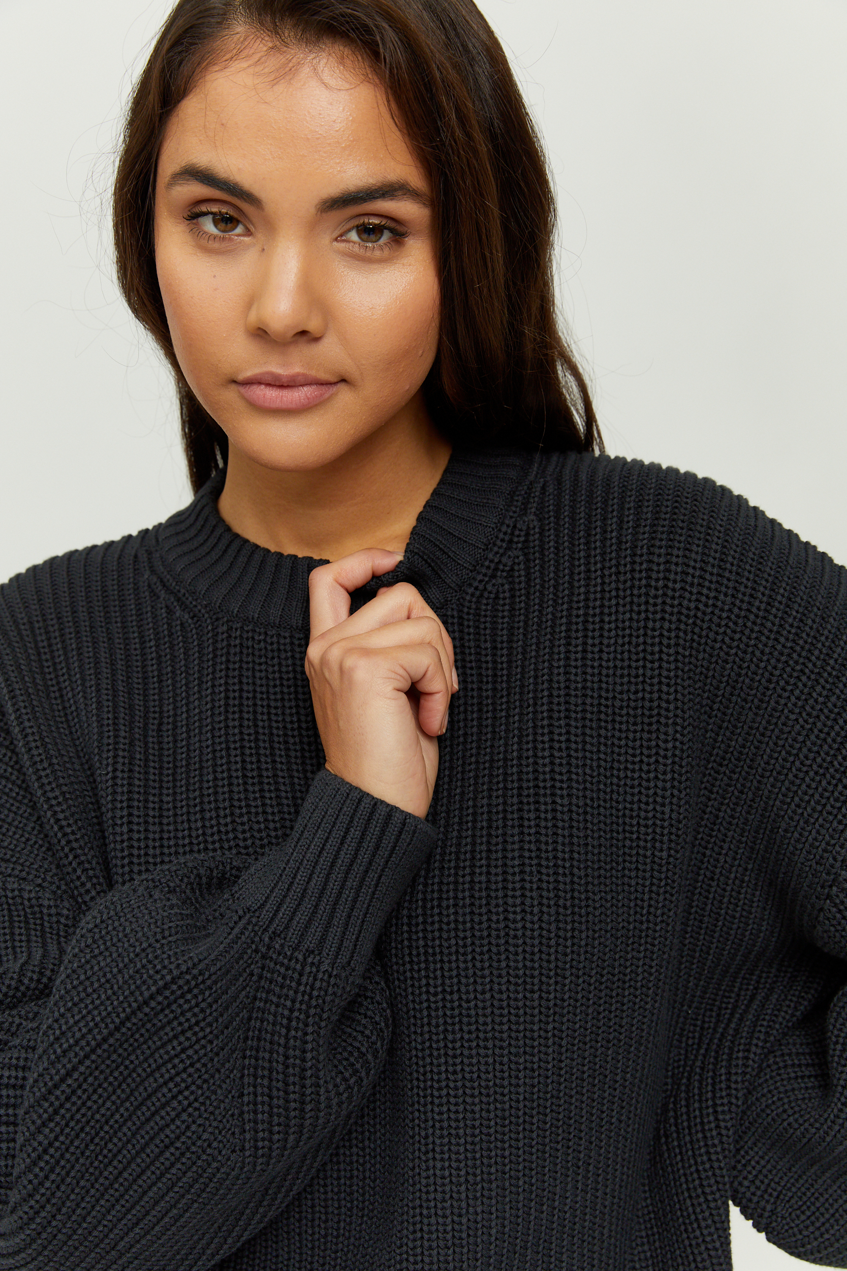 MAZINE - VALMA JUMPER Strickpullover black