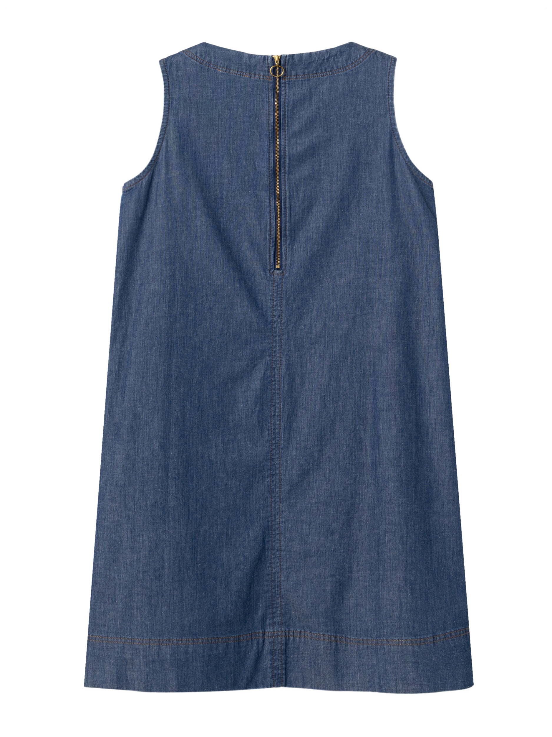 GA GOO GOTS Dress Kleid rinse blue