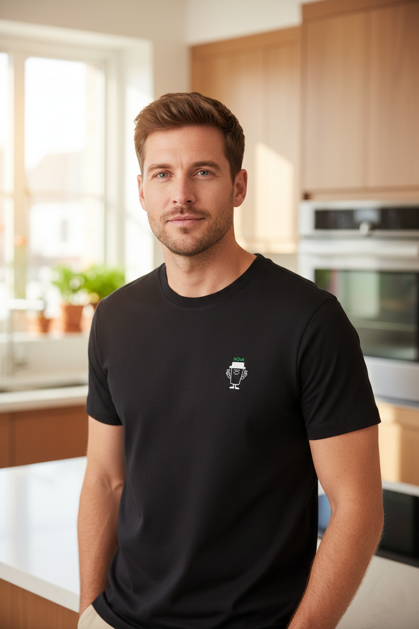 RECOLUTION  - AGAVE MOIN COFFEE GOTS Shirt black