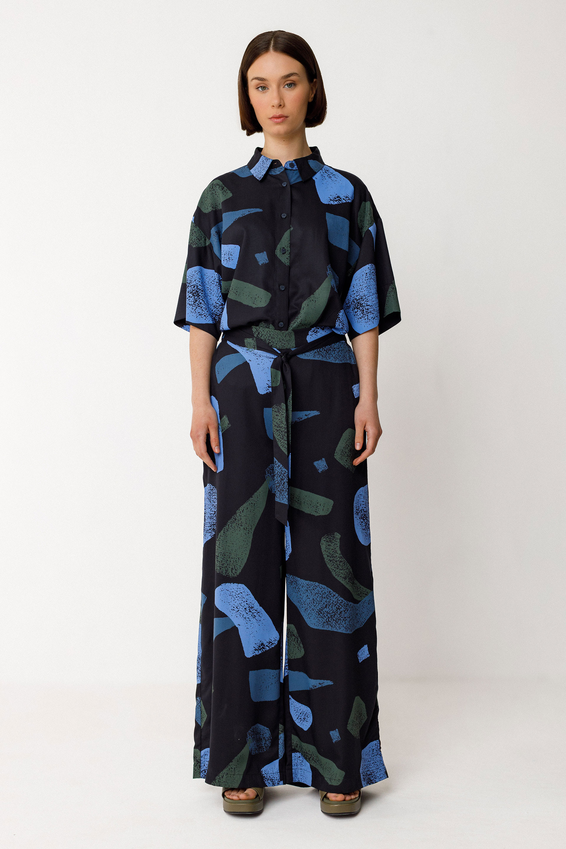 SKFK - EUKENE SHIRT Ecovero Bluse 2N cell