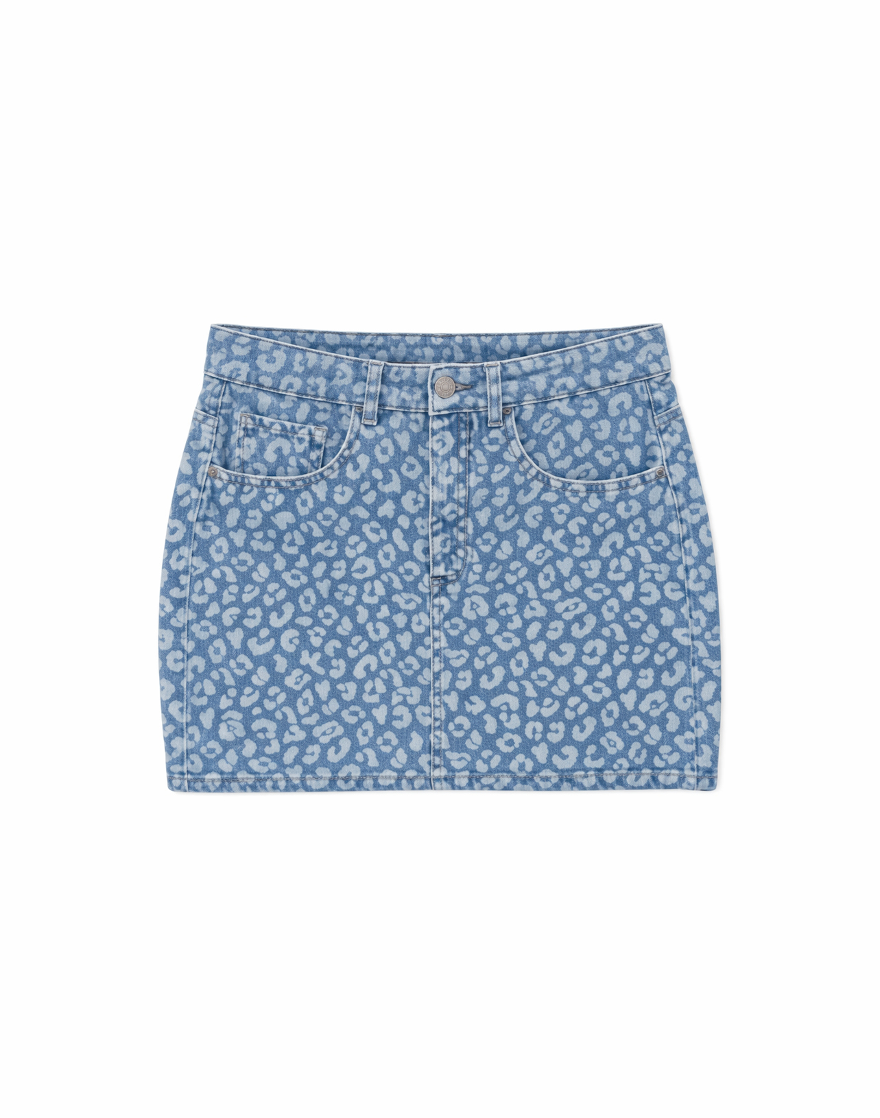 MAZINE - SVENJA DENIM SKIRT Rock light blue wash