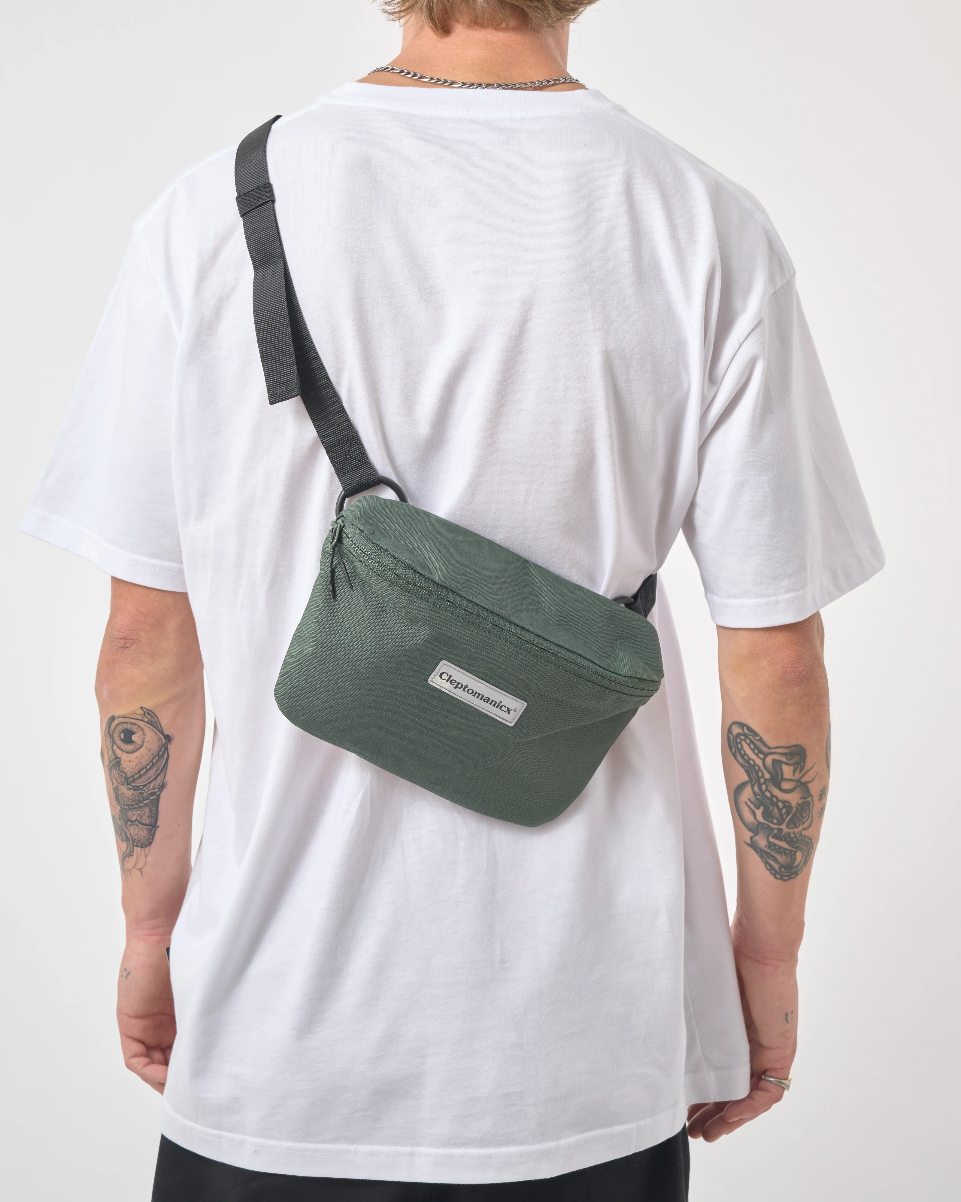 CLEPTOMANICX - TAP CLASSIC - Tasche Laurel Wreath