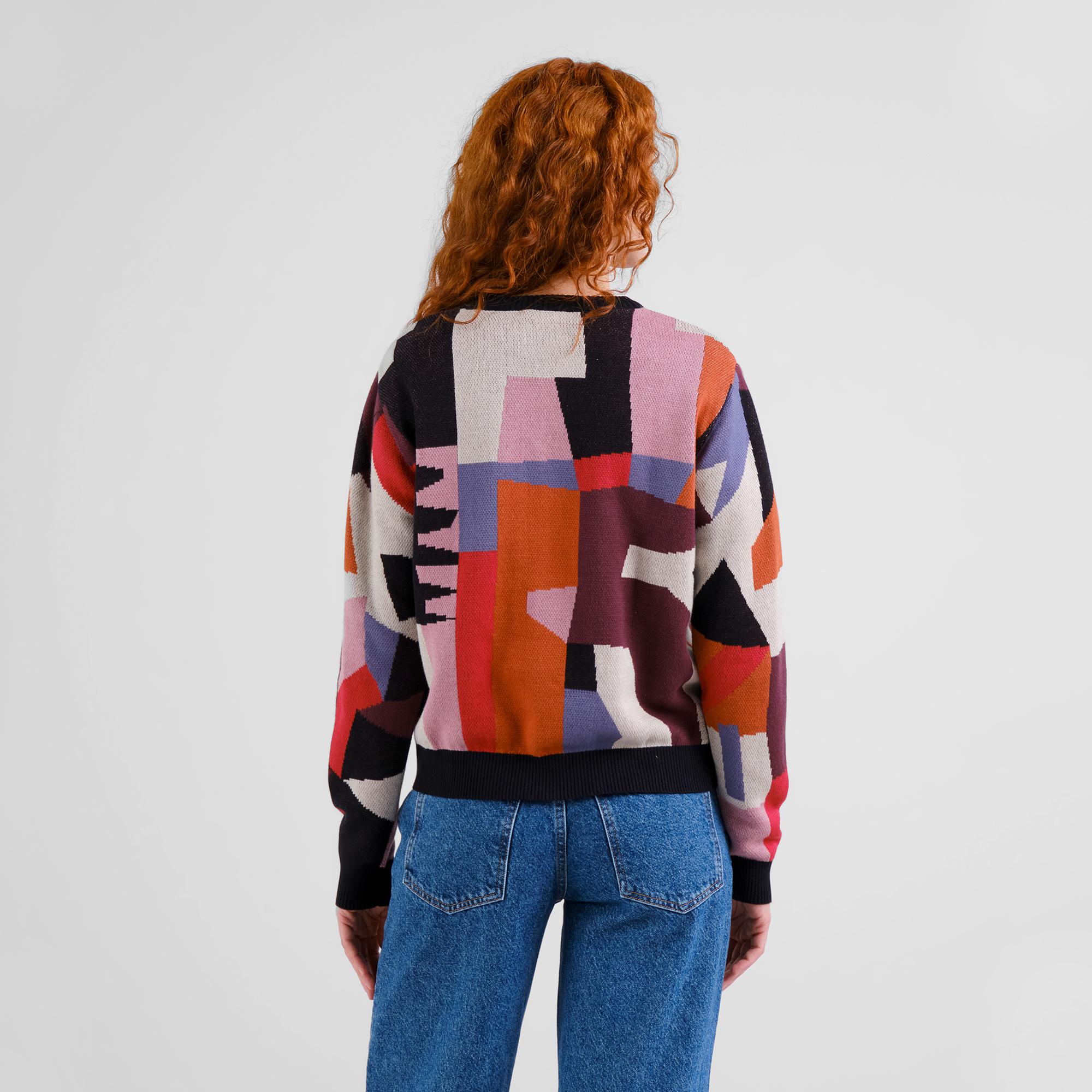 DEDICATED - ABSTRACT CHAOS ARENDAL SWEATER Pullover multi
