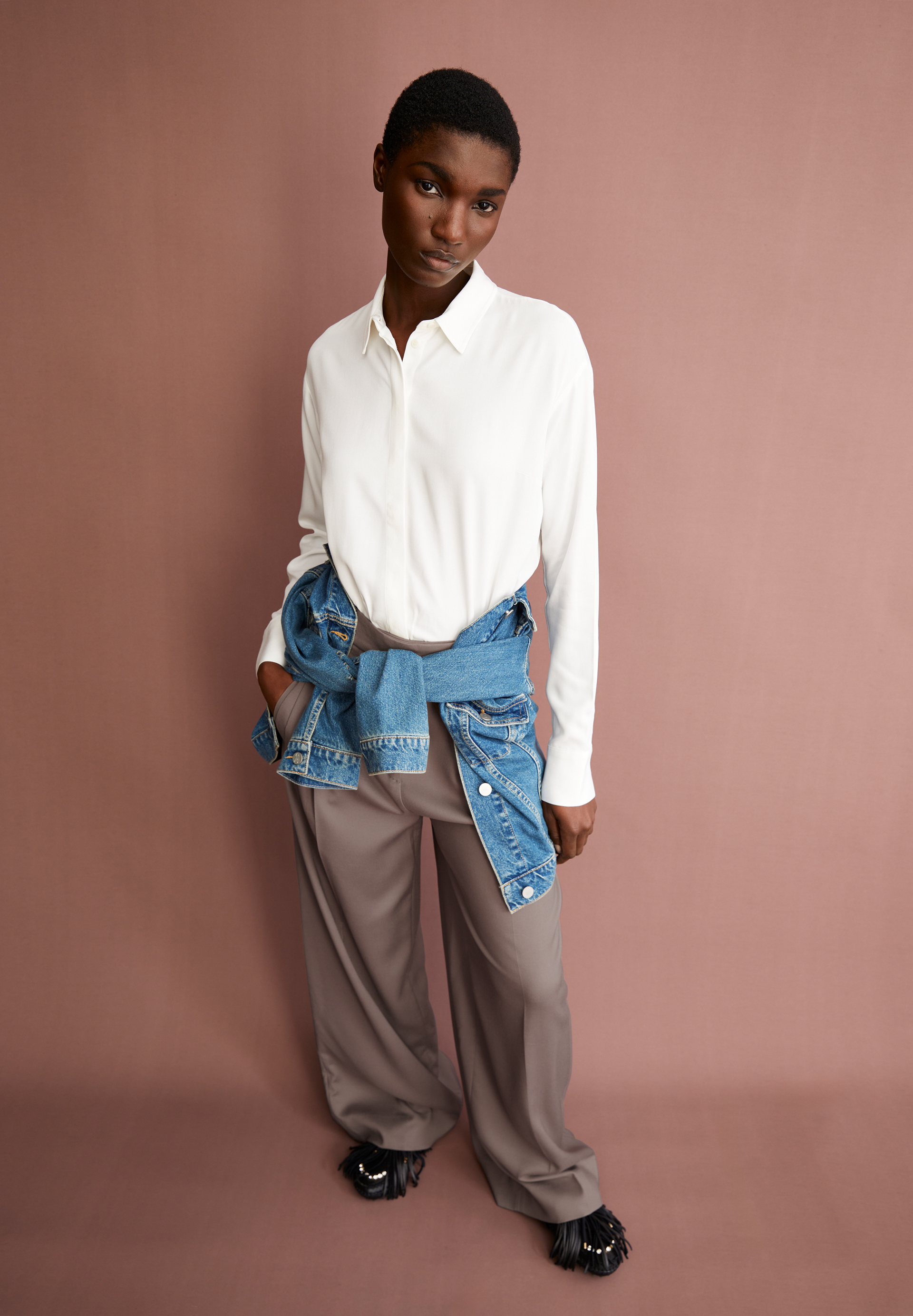ARMEDANGELS - LARISAANA LONGSLEEVE Ecovero Bluse off whiteARMEDANGELS - LARISAANA LONGSLEEVE Ecovero Bluse off white