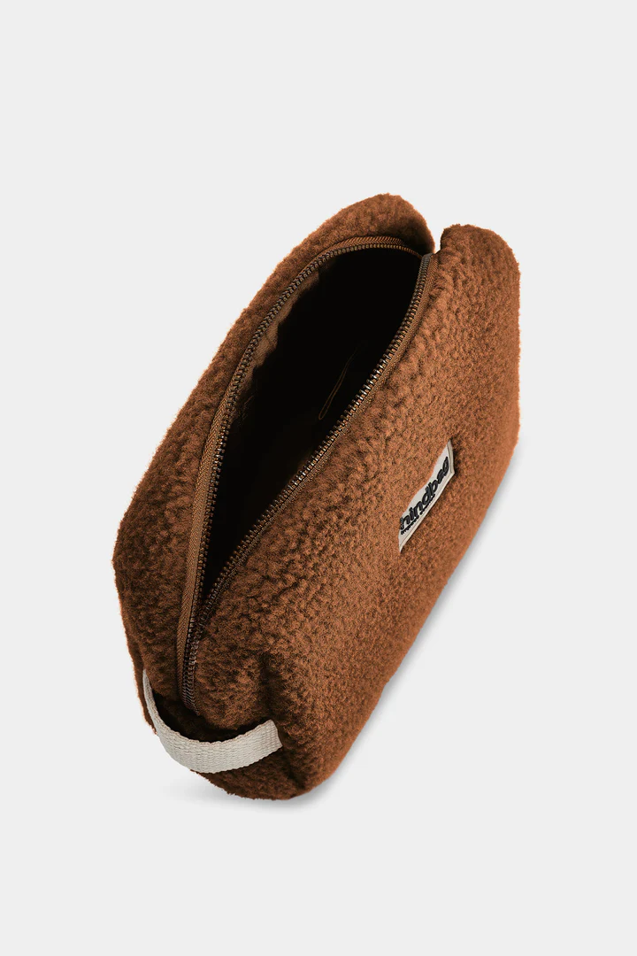 HINDBAG - LEON Kulturtasche - braun plüsch