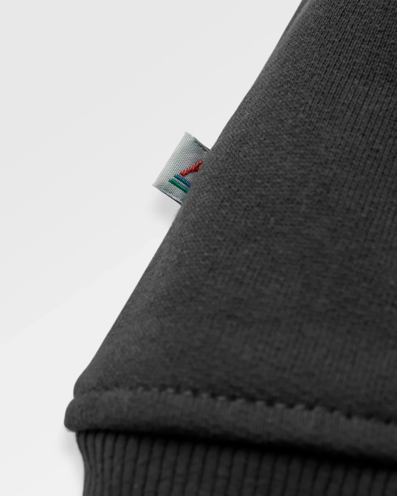 PASSENGER - HERITAGE Full Zip Recycelter Baumwoll-Hoodie - schwarz