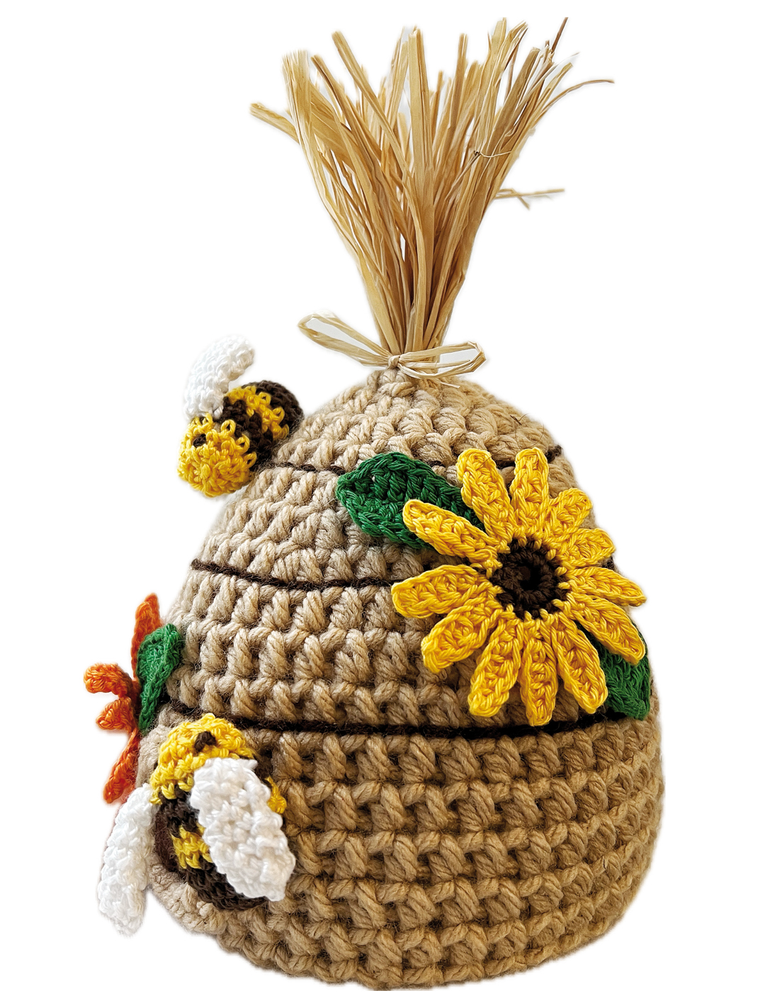 MADE BY MAMA - BIENENSTOCK gehäkelt