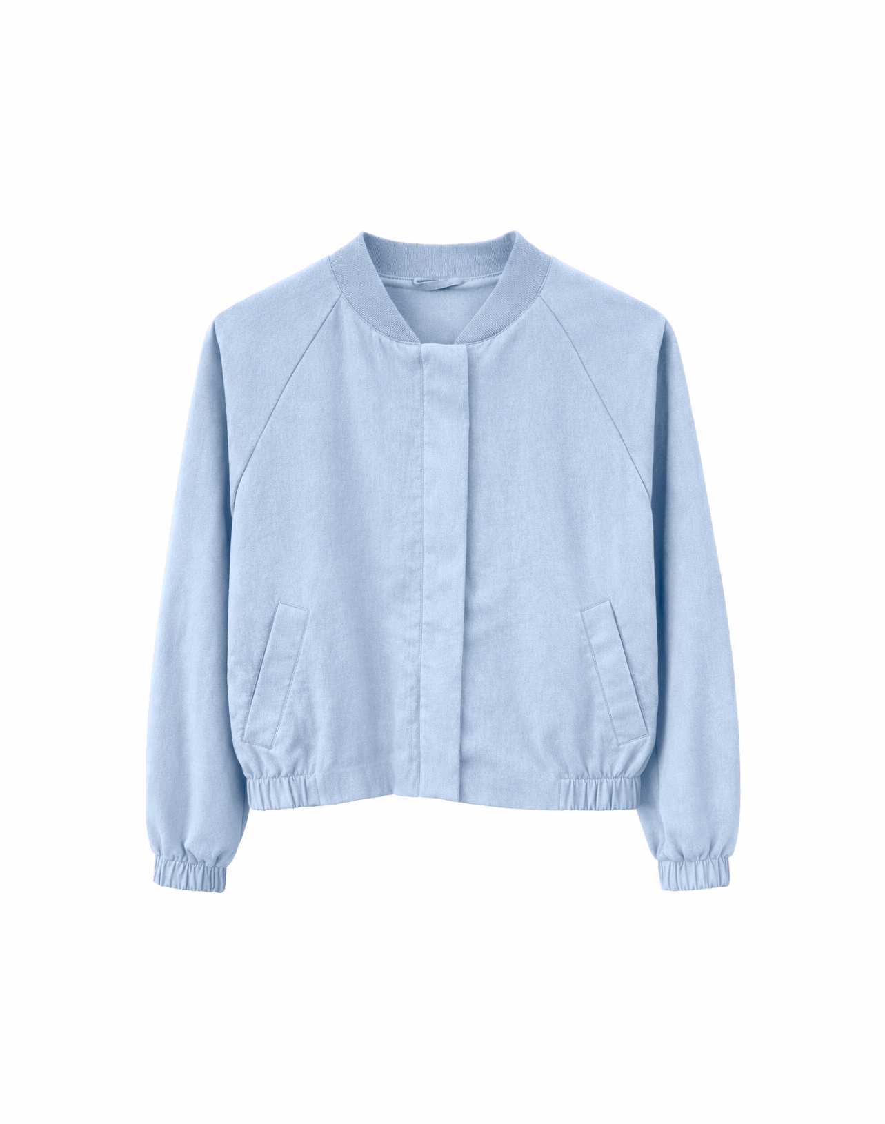 MAZINE - MARTA SHORT COTTON BOMBER Jacke light blue