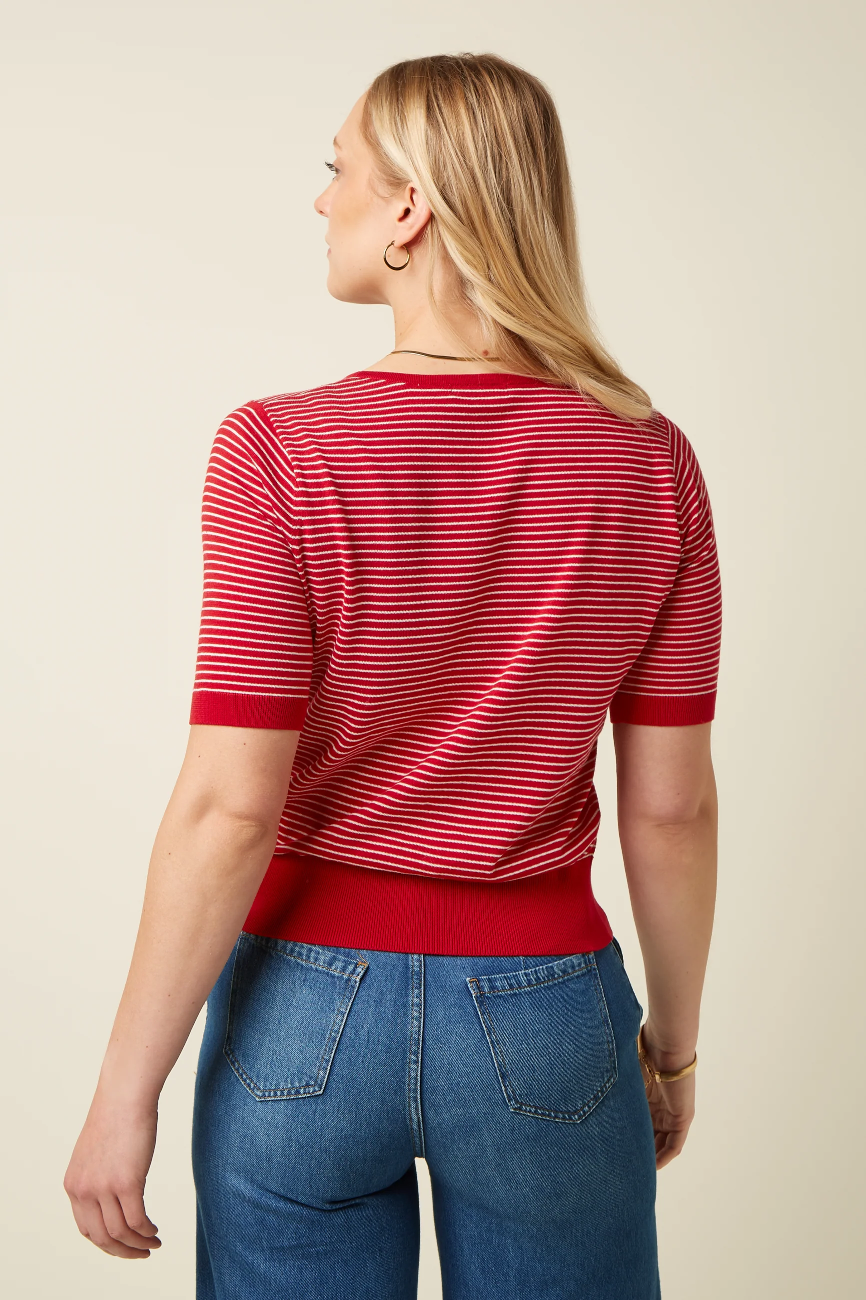 KING LOUIE - AGNES TOP DÓLERON T-Shirt chili red