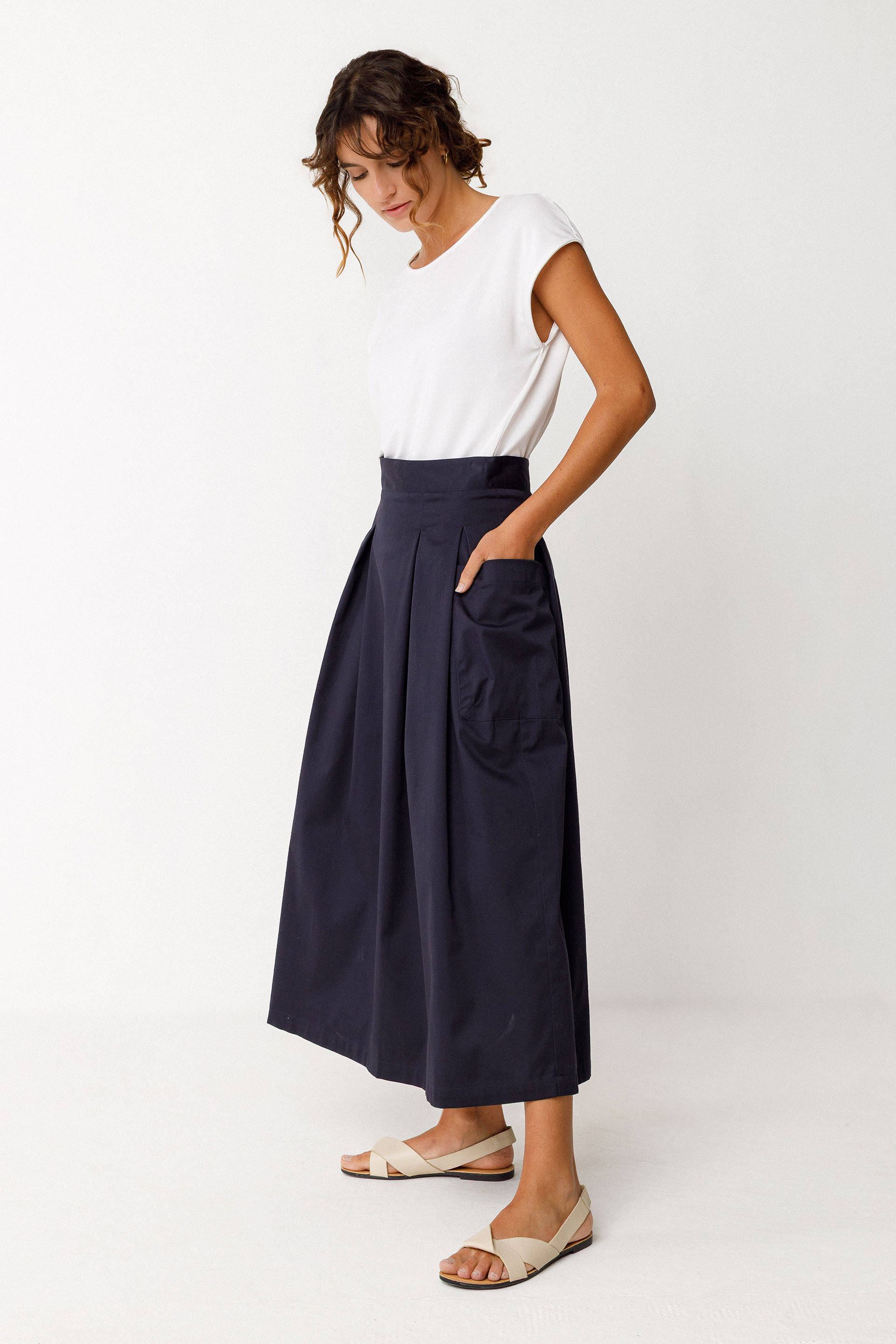 SKFK - IRAMA SKIRT GOTS Rock 2N black