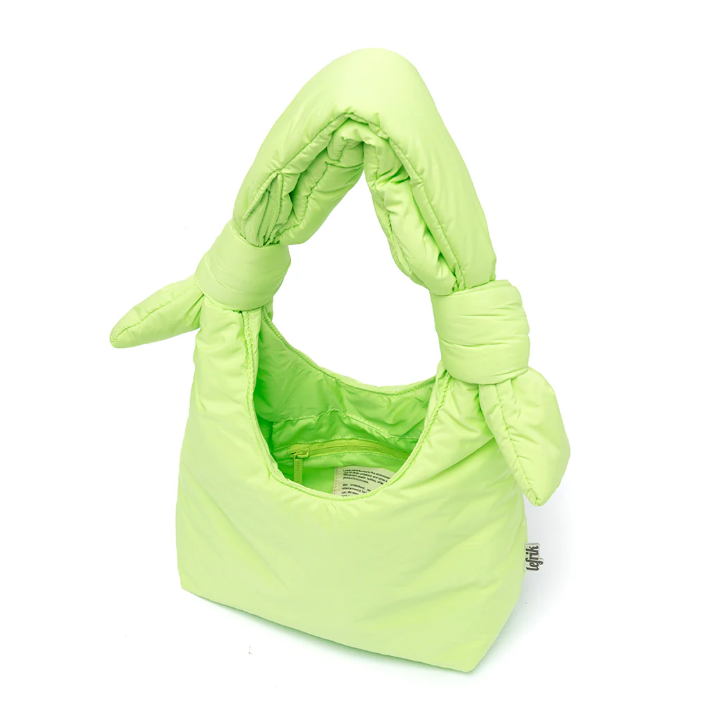 LEFRIK - BIWA Puffy Mini Tasche - lime