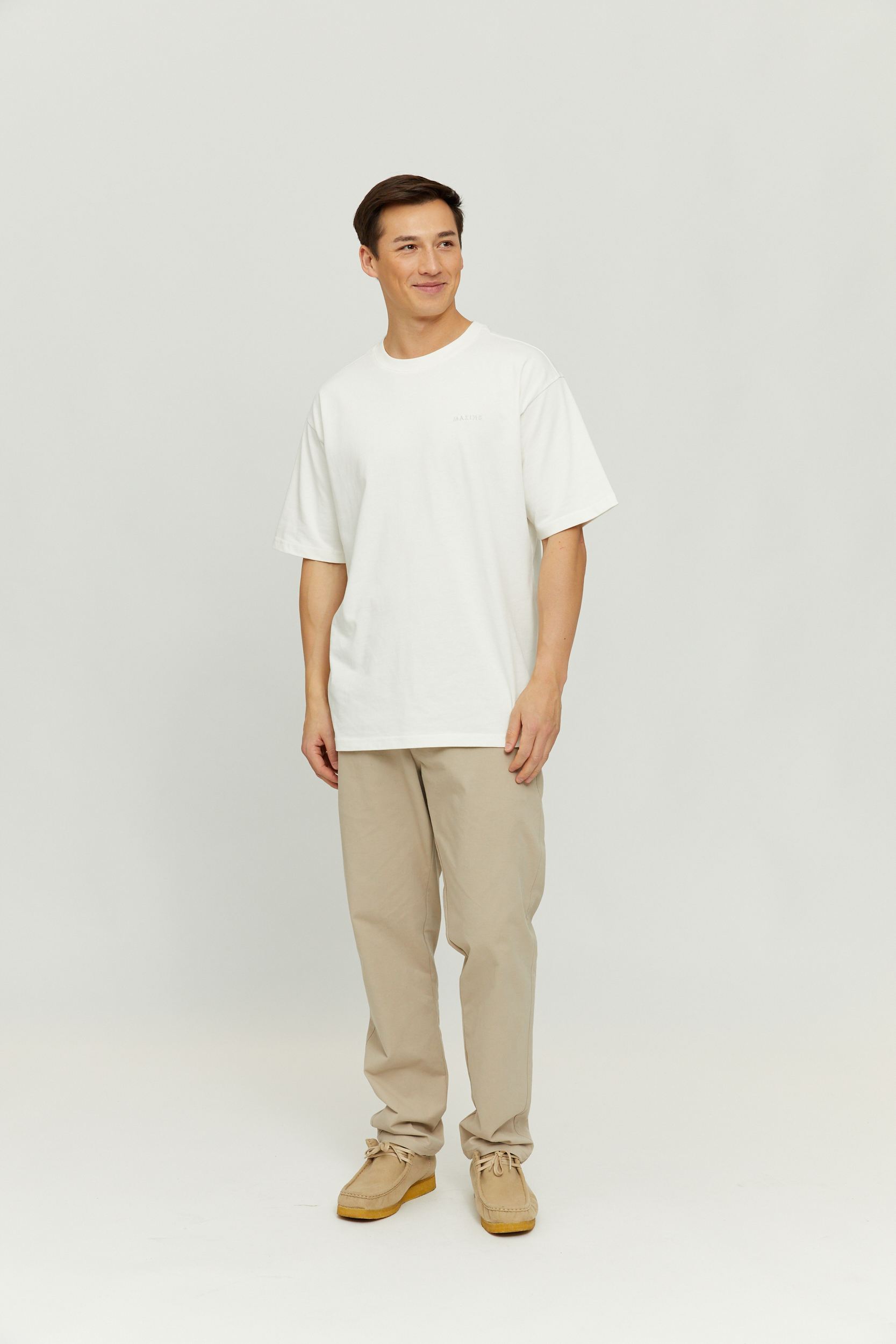 MAZINE - NELSON CHINO PANTS Hose mushroom